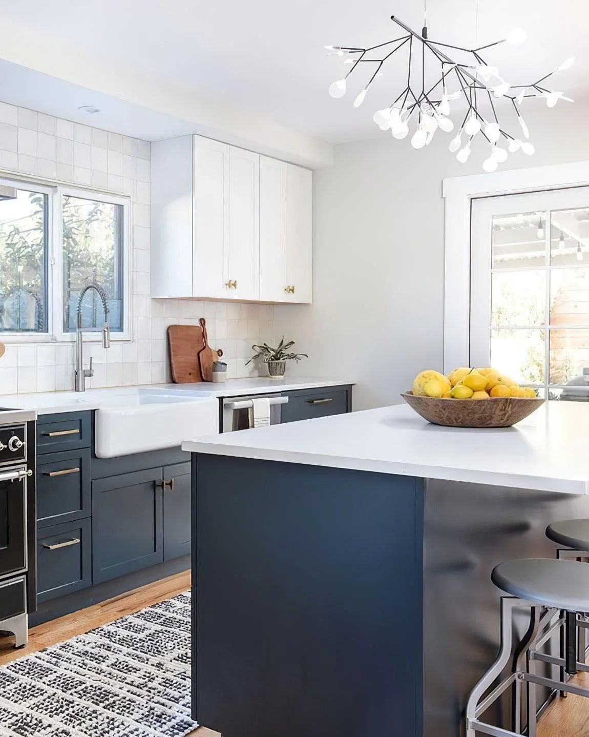 Black Firefly LED Chandelier