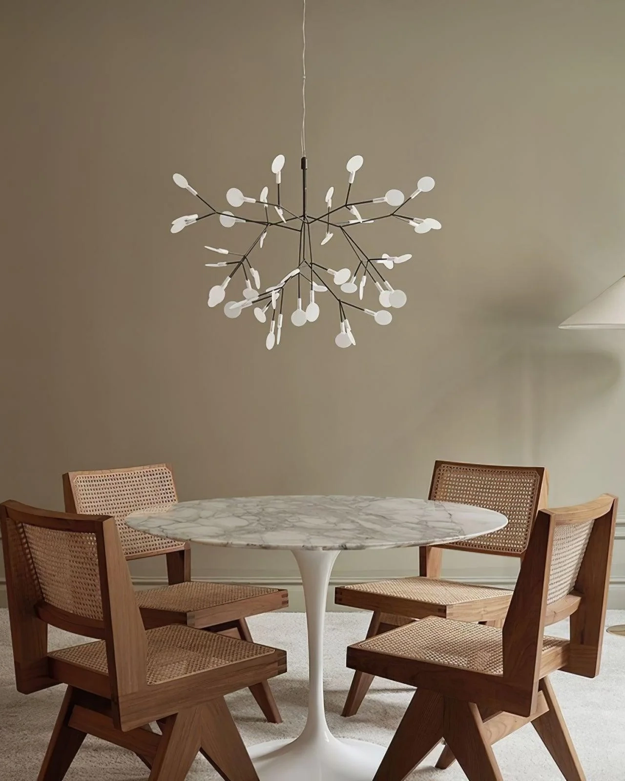 Black Firefly LED Chandelier