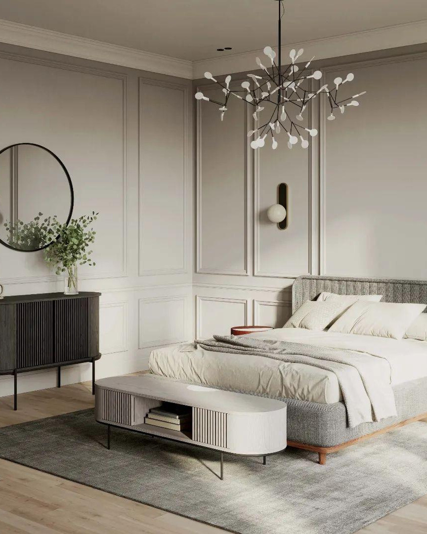 Black Firefly LED Chandelier