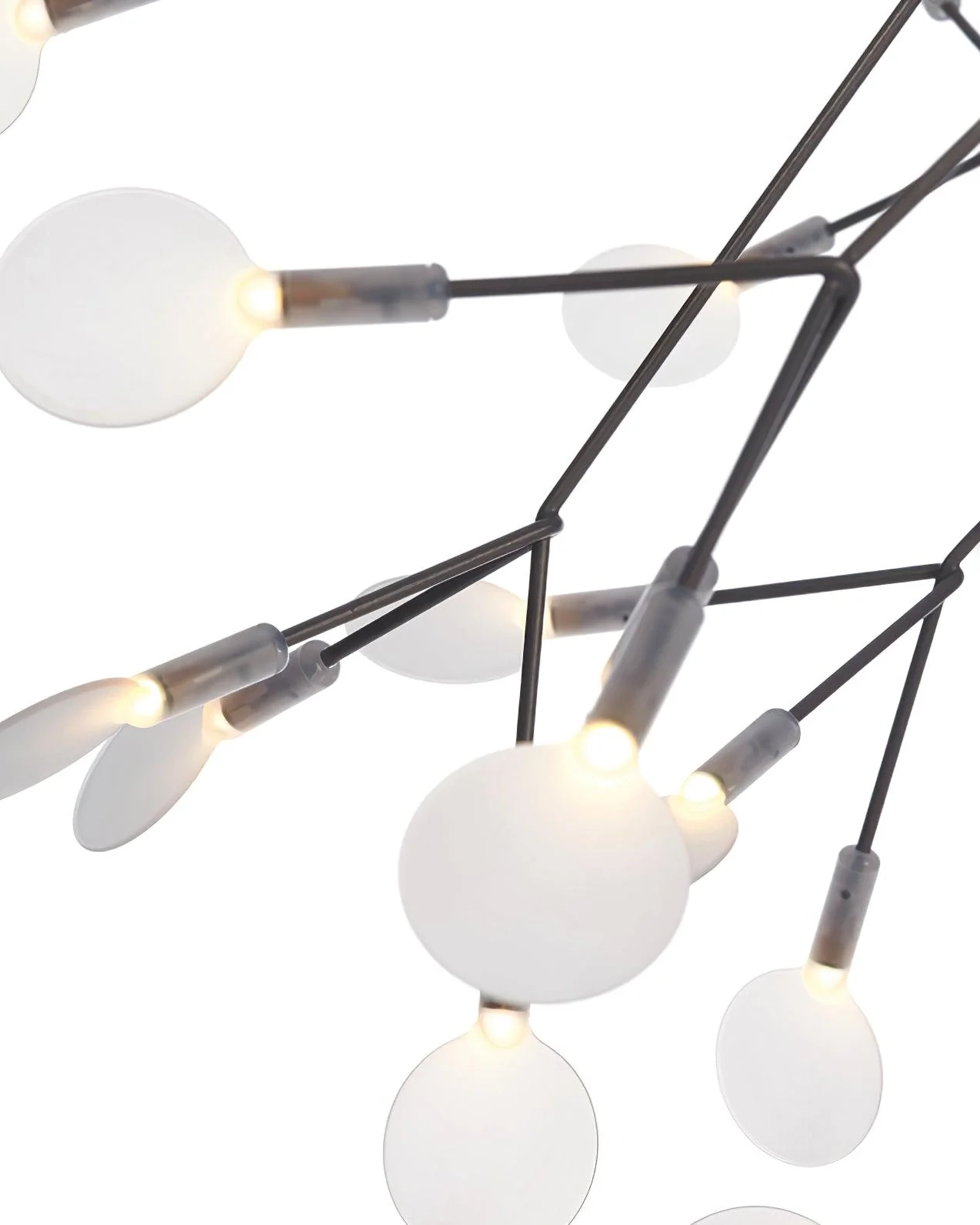 Black Firefly LED Chandelier