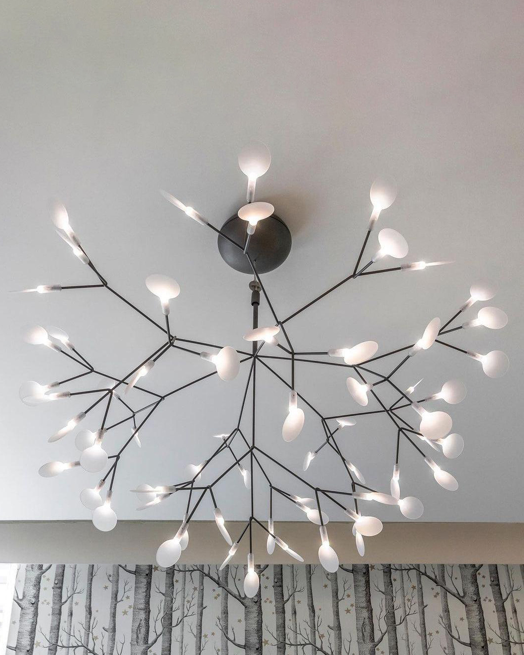 Black Firefly LED Chandelier
