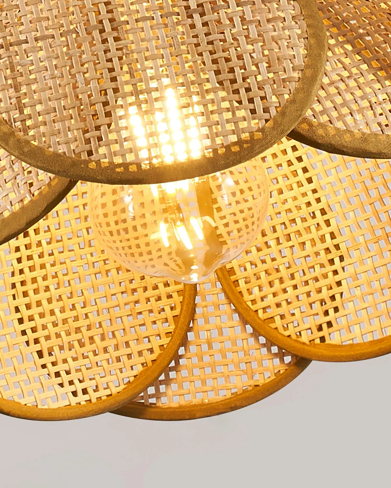 Bloom Rattan Pendant Lamp