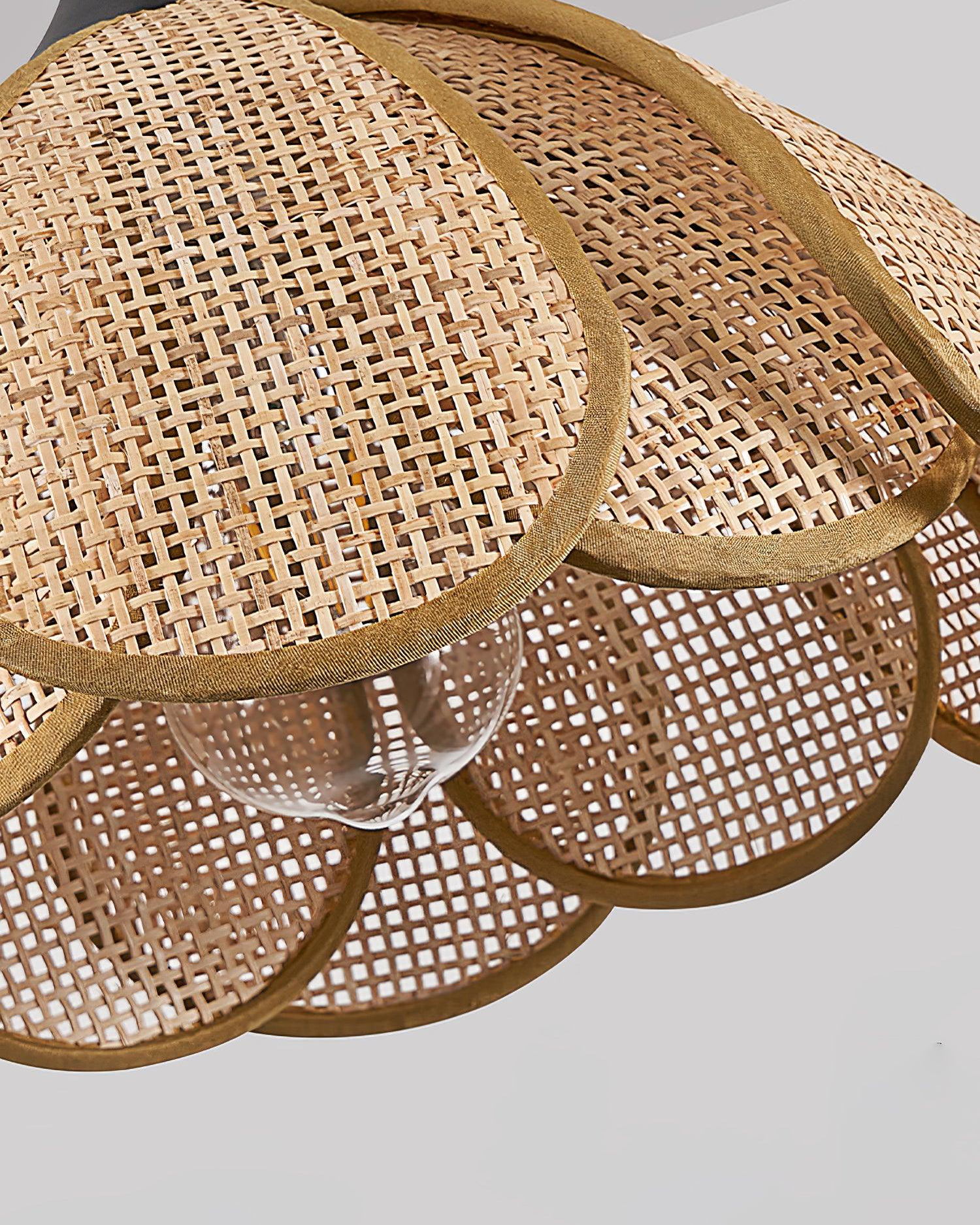 Bloom Rattan Pendant Lamp