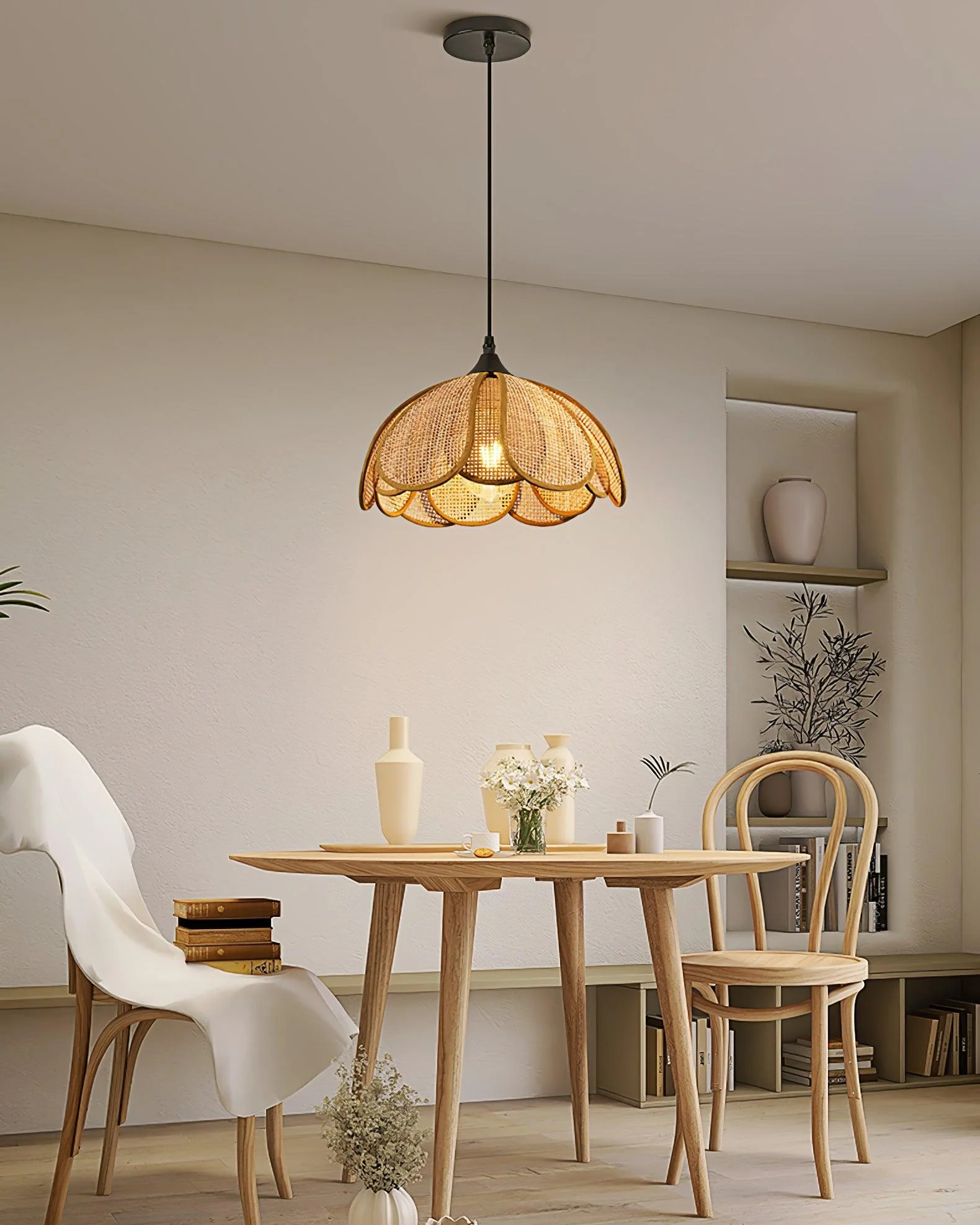 Bloom Rattan Pendant Lamp