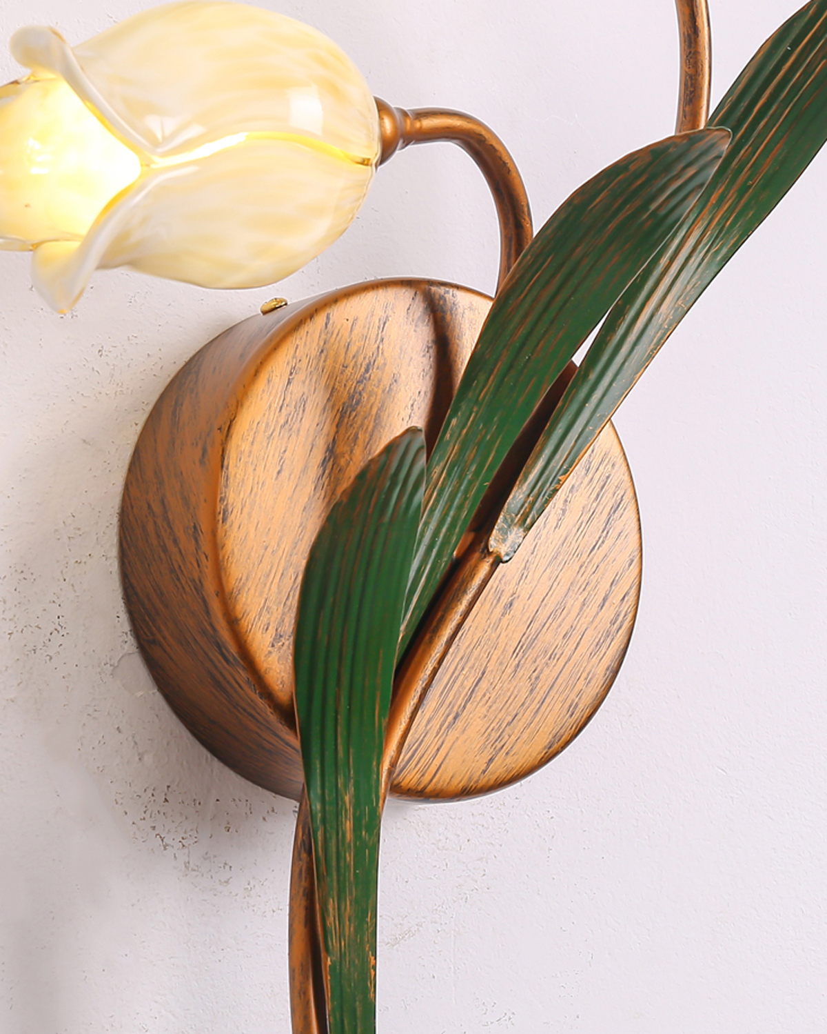 Blooming Tulip Wall Sconce