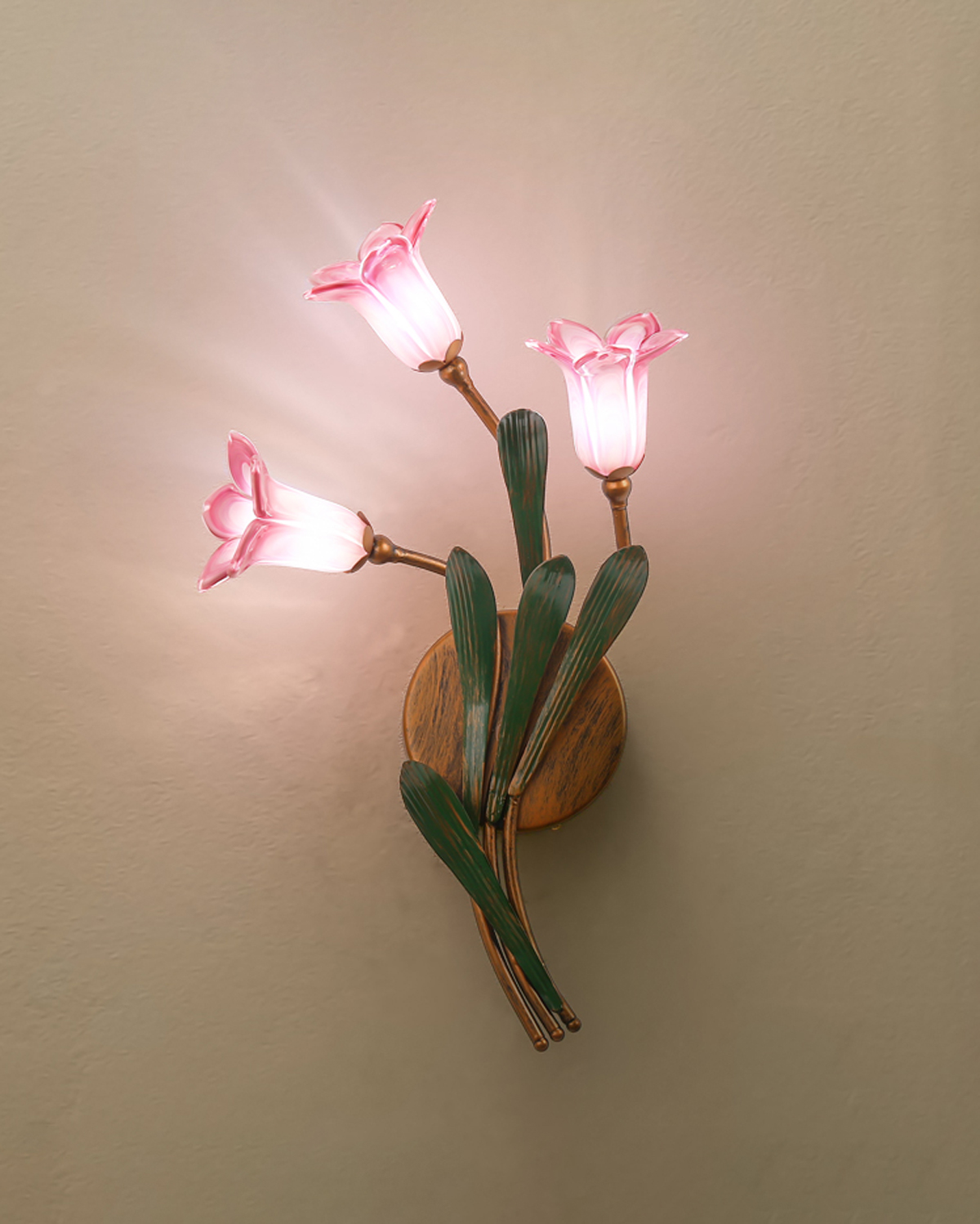 Blooming Tulip Wall Sconce