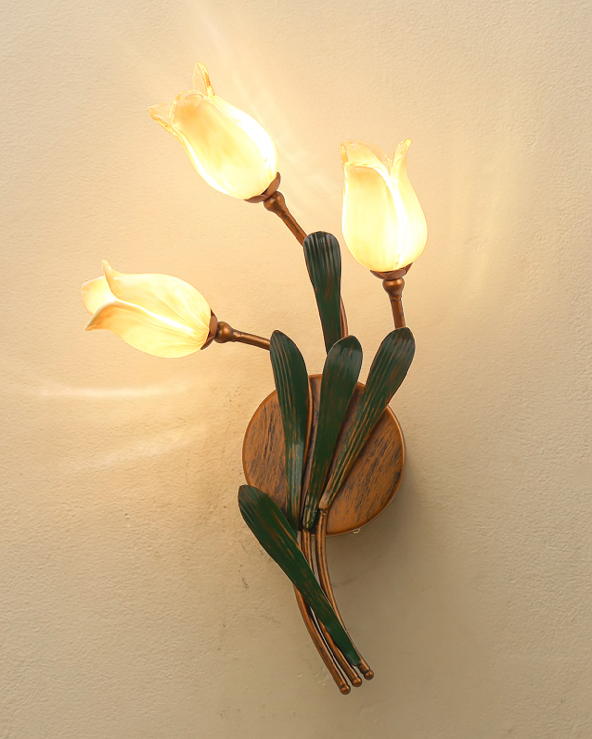 Blooming Tulip Wall Sconce