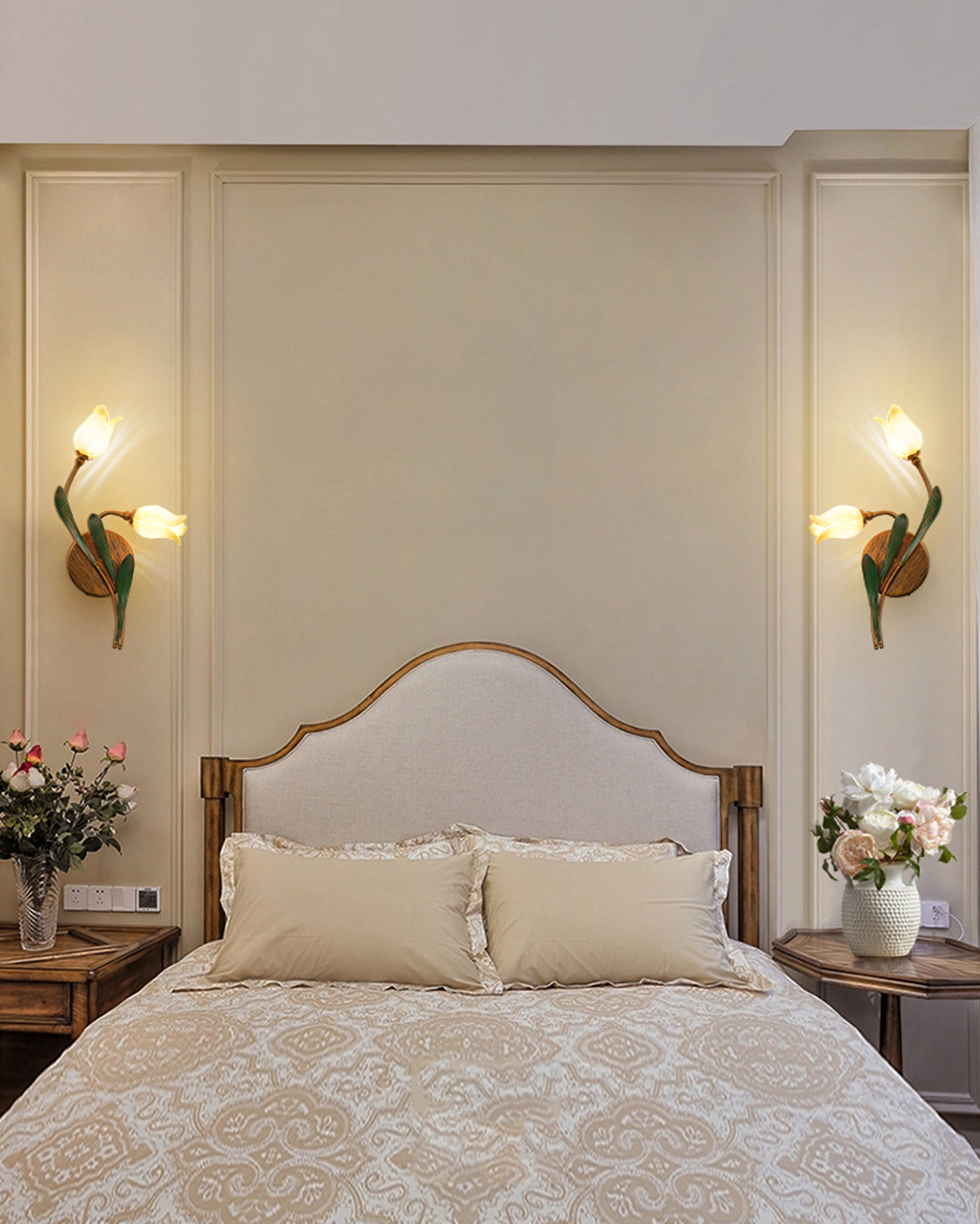 Blooming Tulip Wall Sconce
