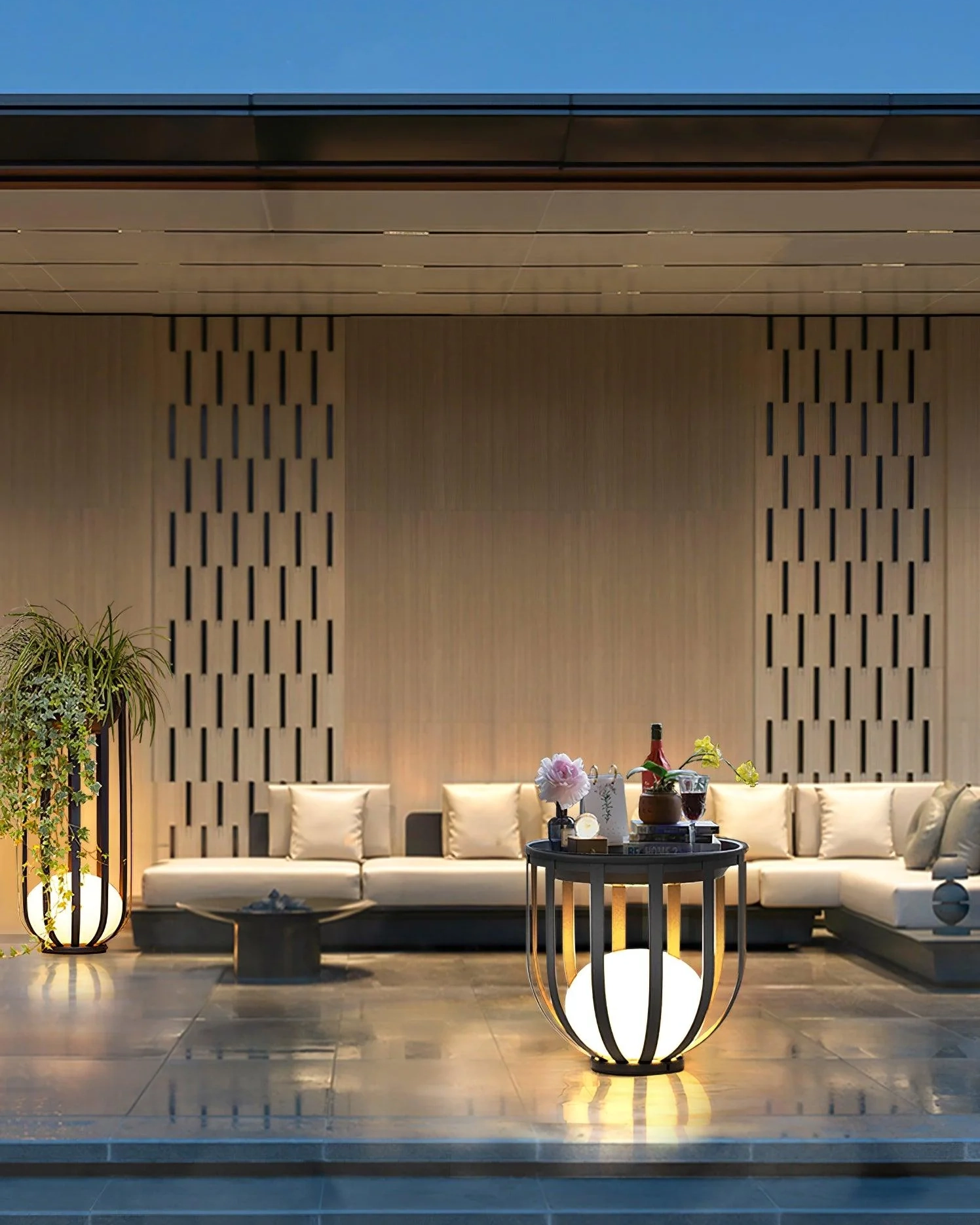 Bols Outdoor Garden Lamp