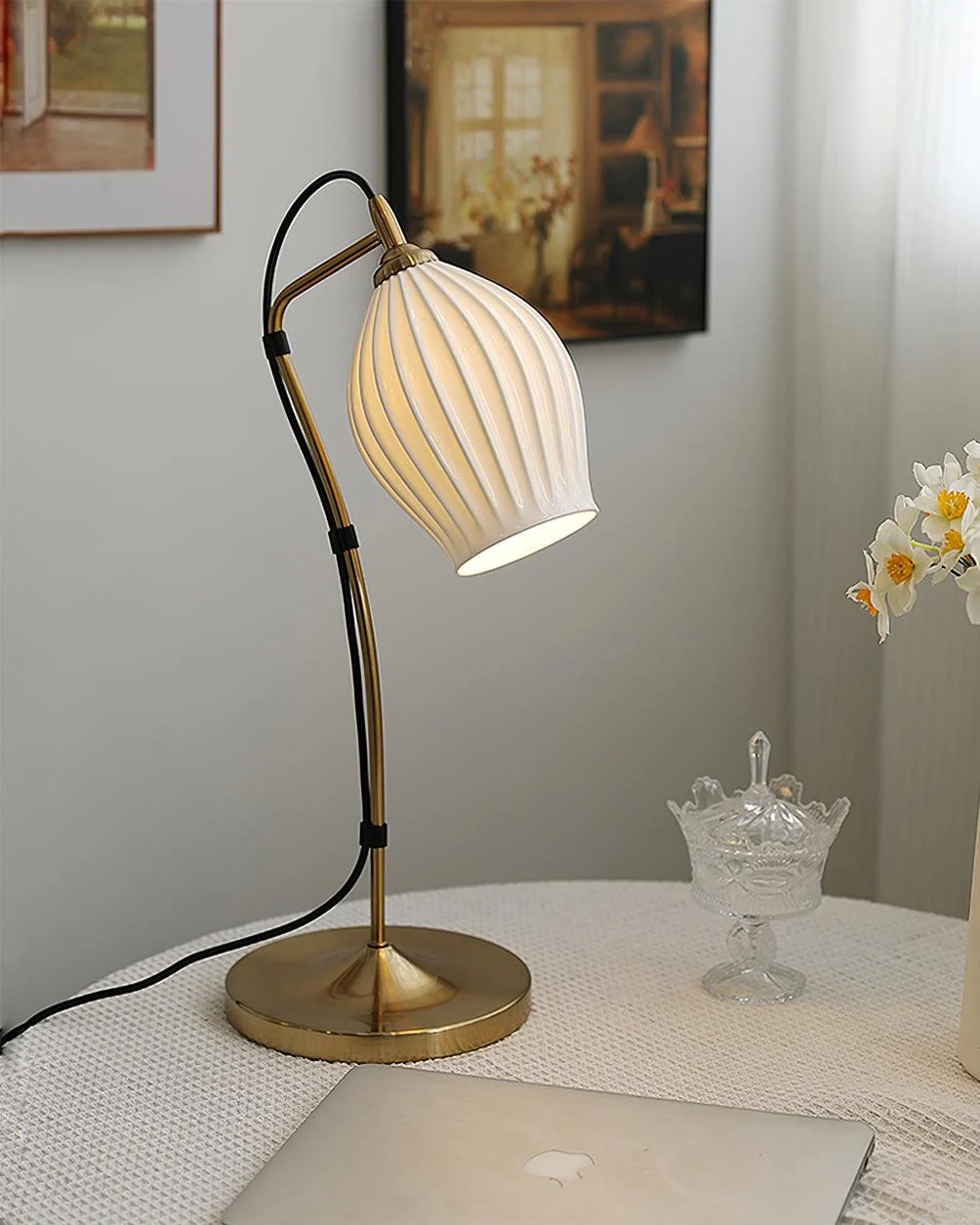 Bone China Table Lamp