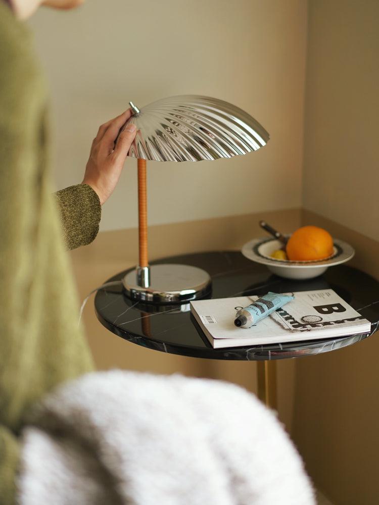 Brass Shell Table Lamp-elegalight