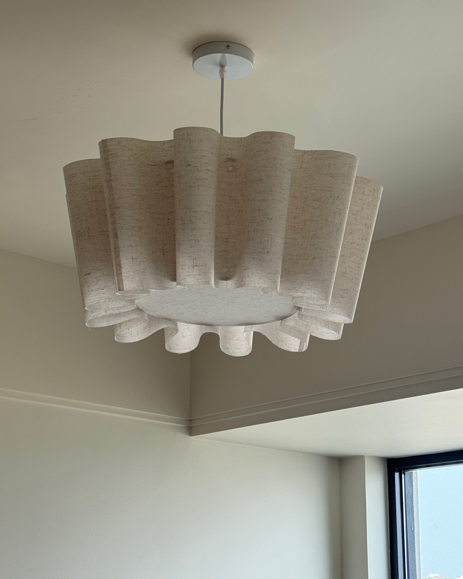 Breeze Linen Pendant Light