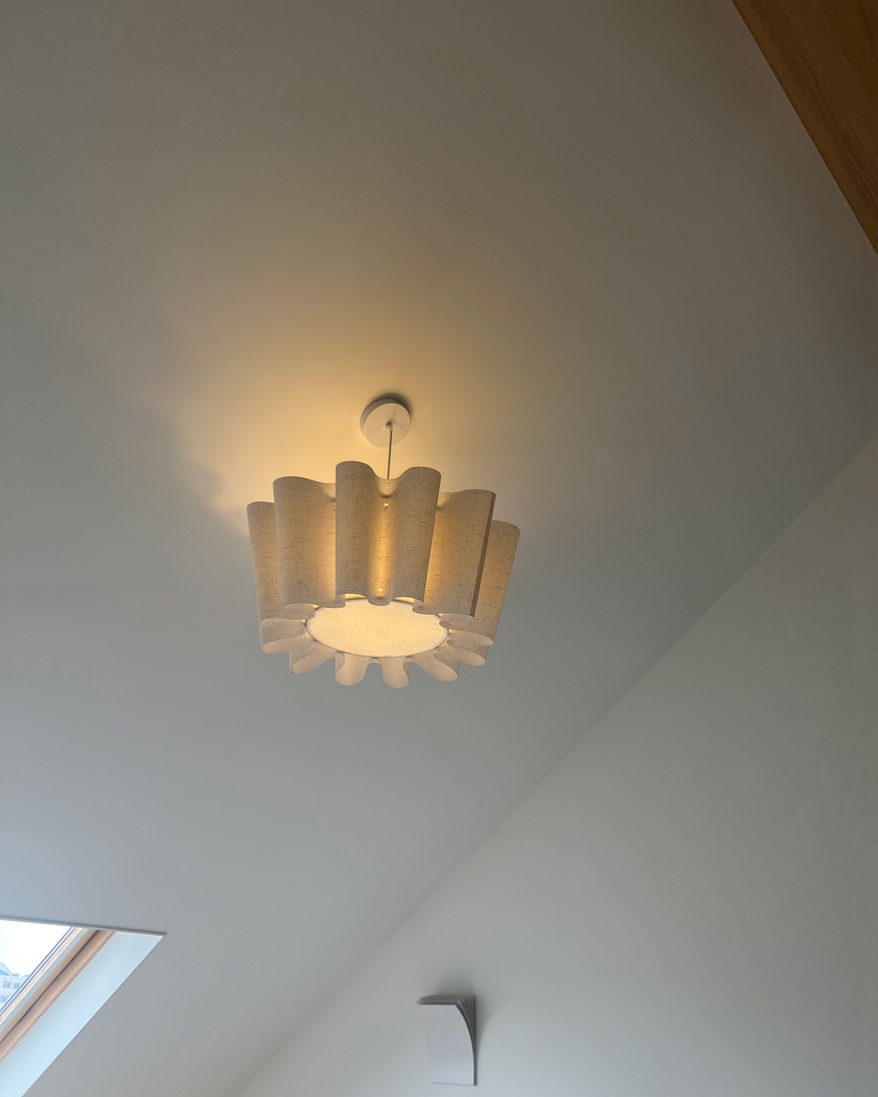 Breeze Linen Pendant Light