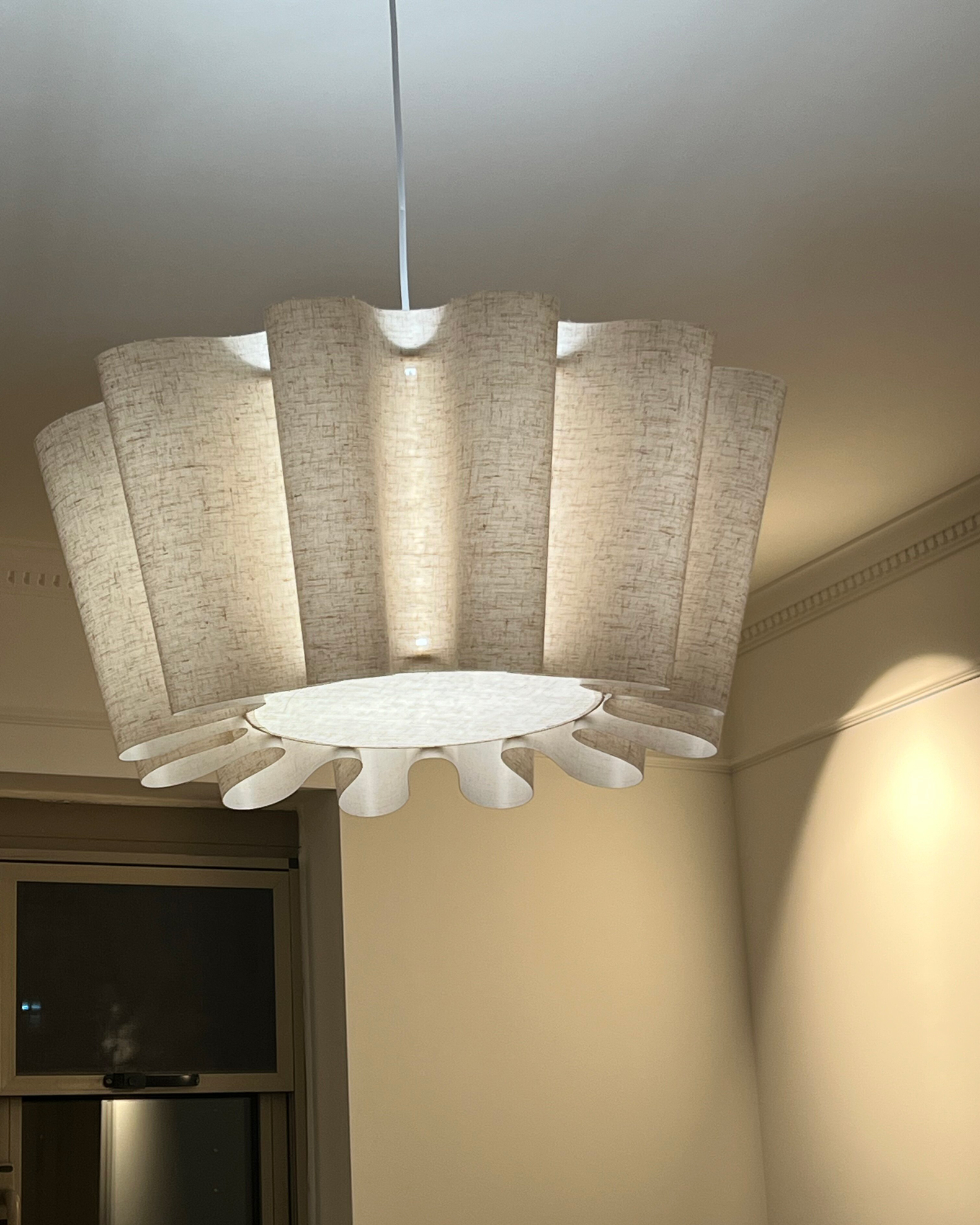 Breeze Linen Pendant Light