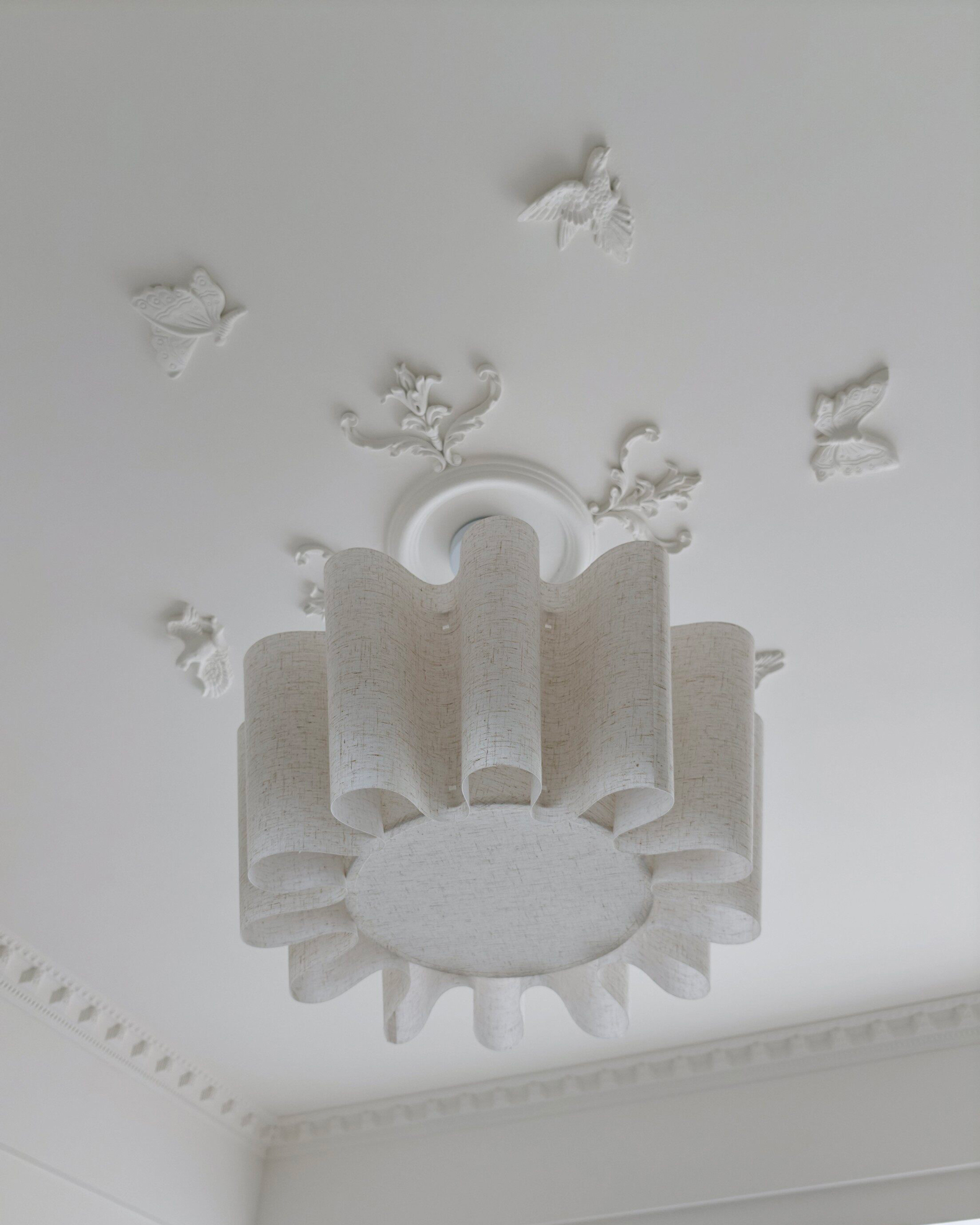 Breeze Linen Pendant Light