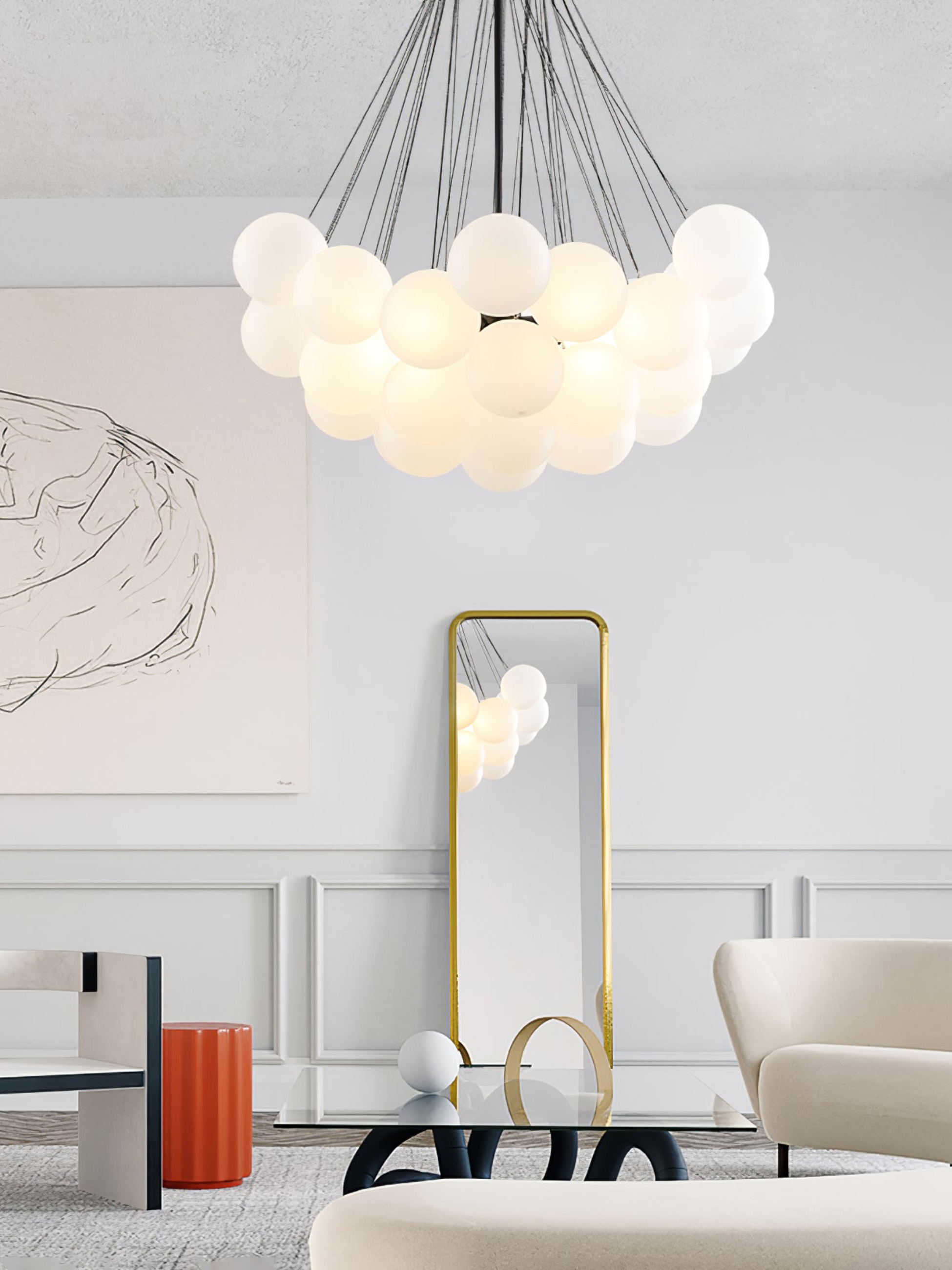 Bubble Chandelier