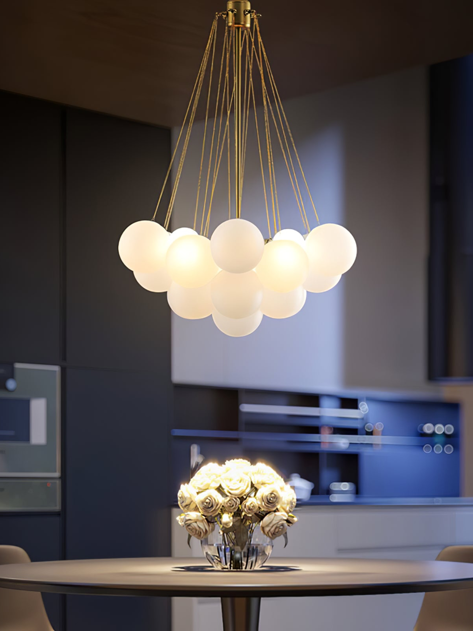 Bubble Chandelier