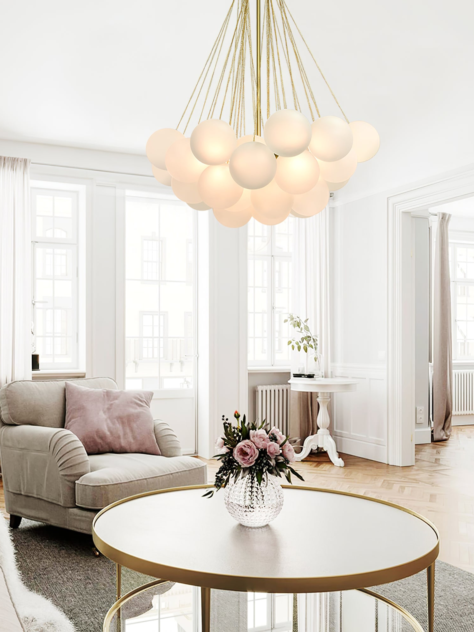 Bubble Chandelier