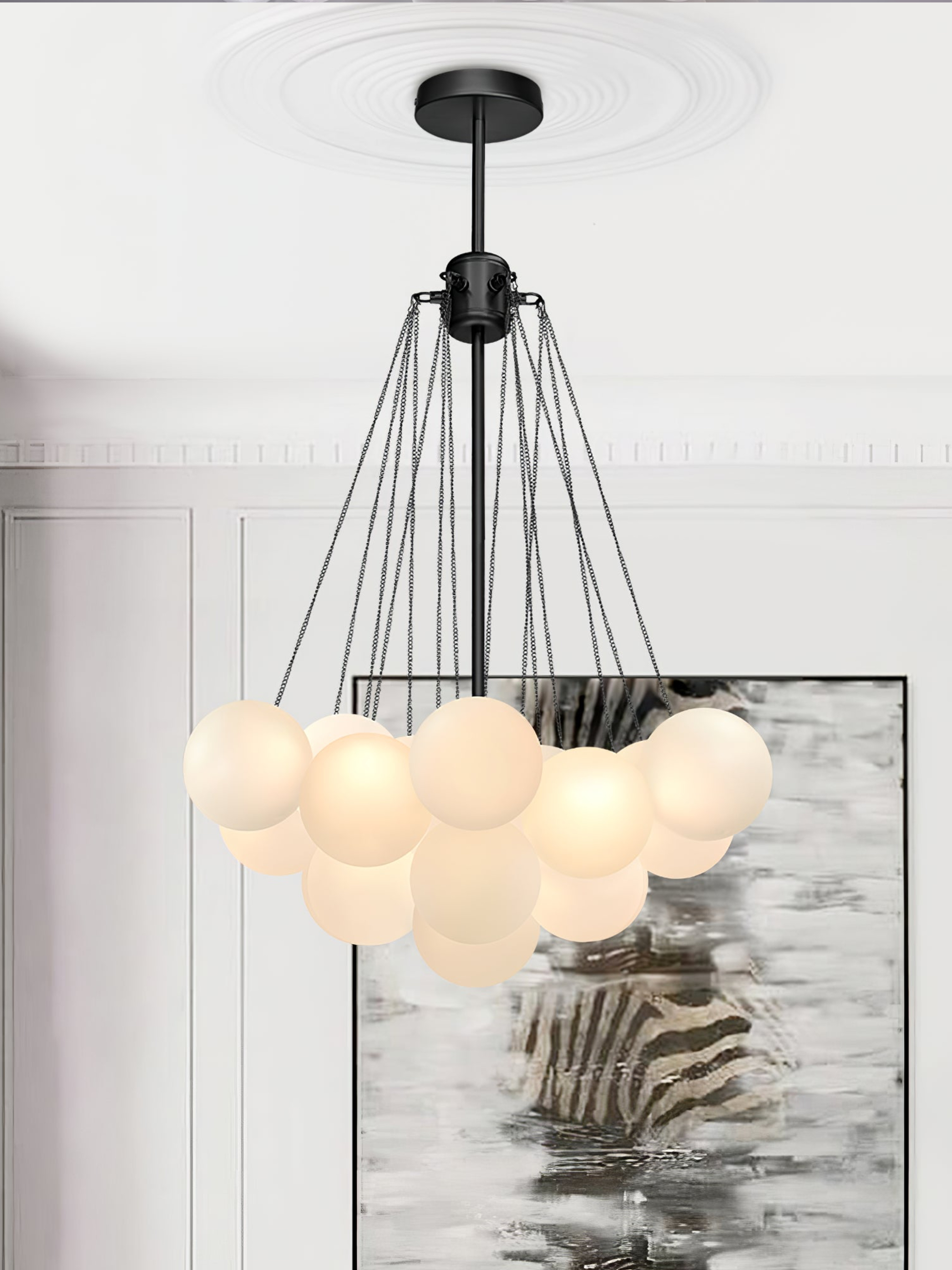 Bubble Chandelier