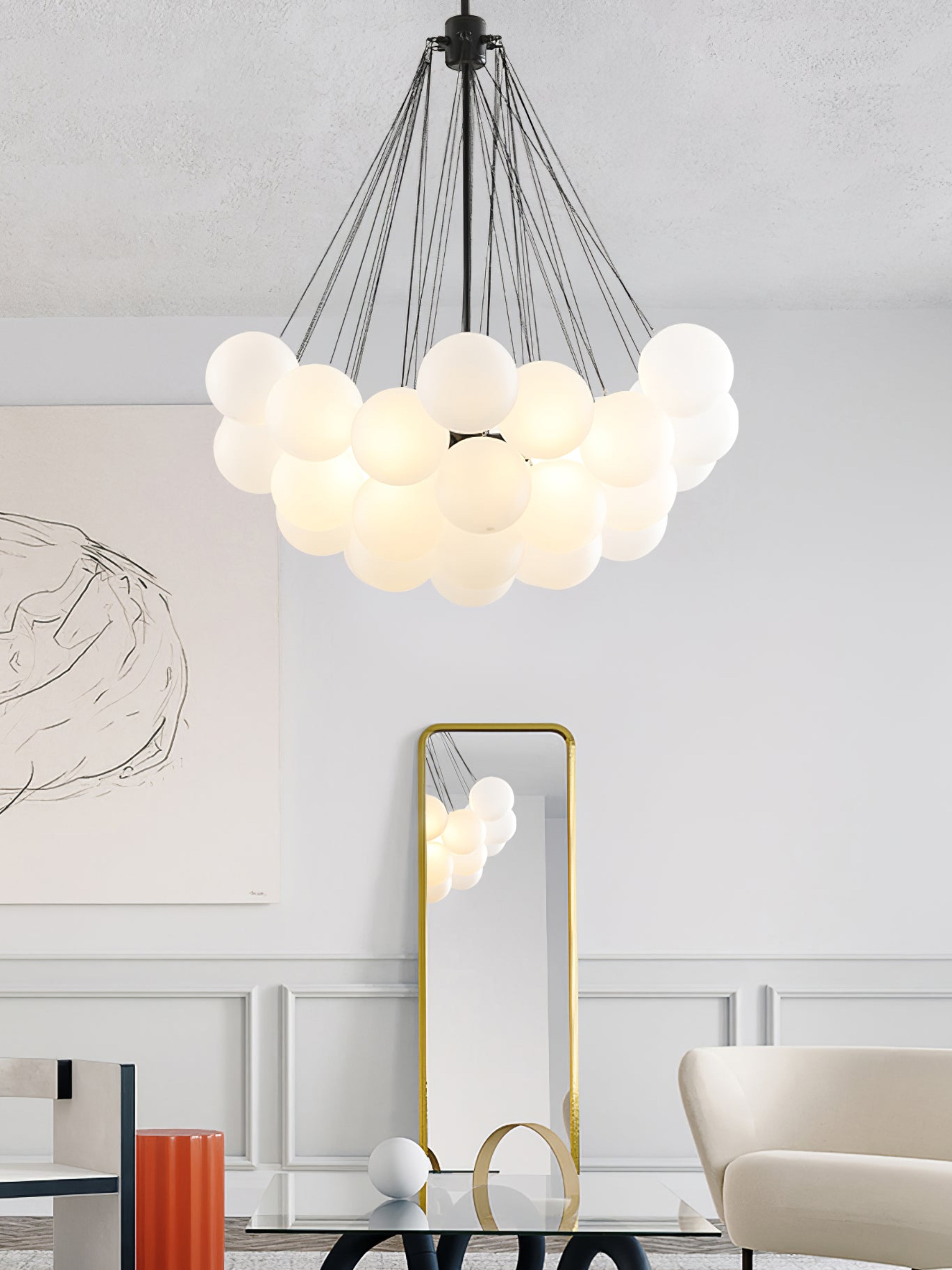 Bubble Chandelier
