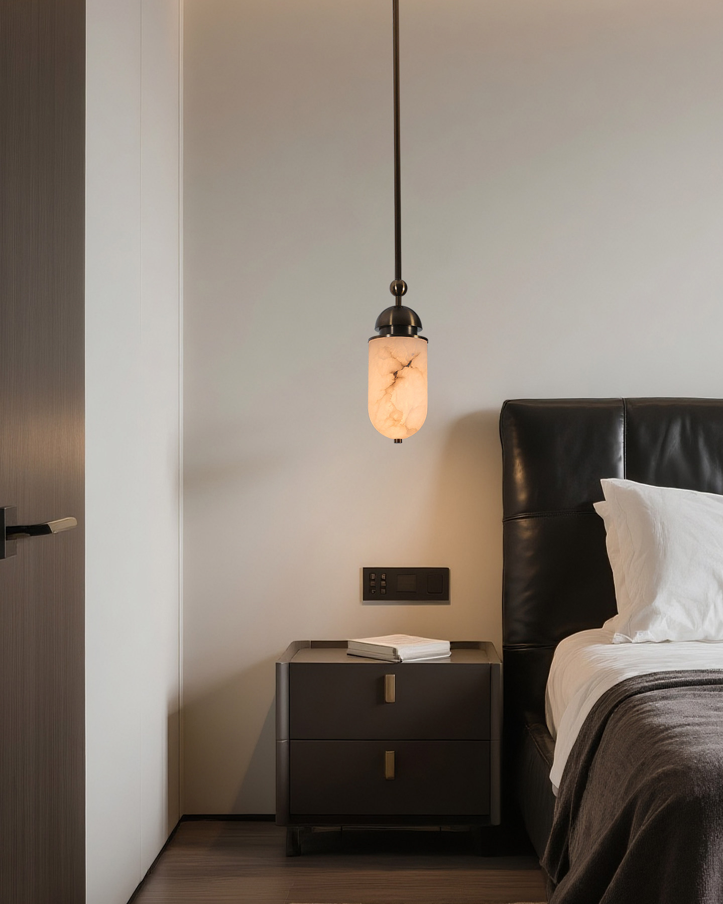 Calder Alabaster Pendant Light