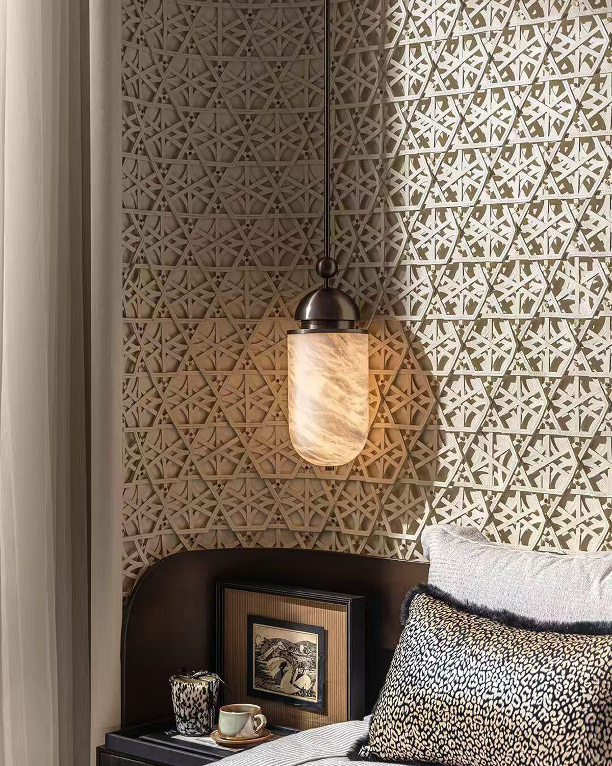 Calder Alabaster Pendant Light