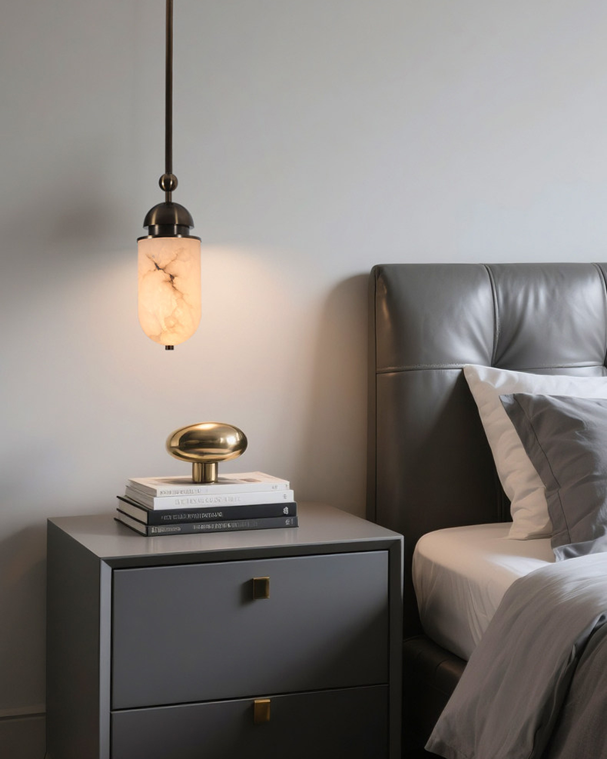 Calder Alabaster Pendant Light