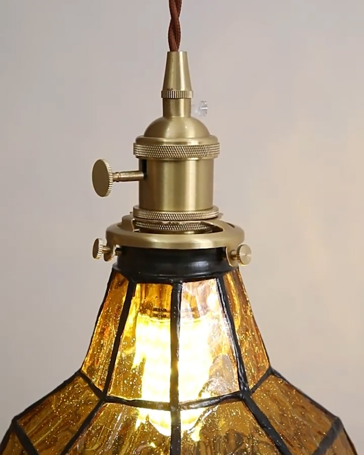 Campanilla Glass Pendant Light