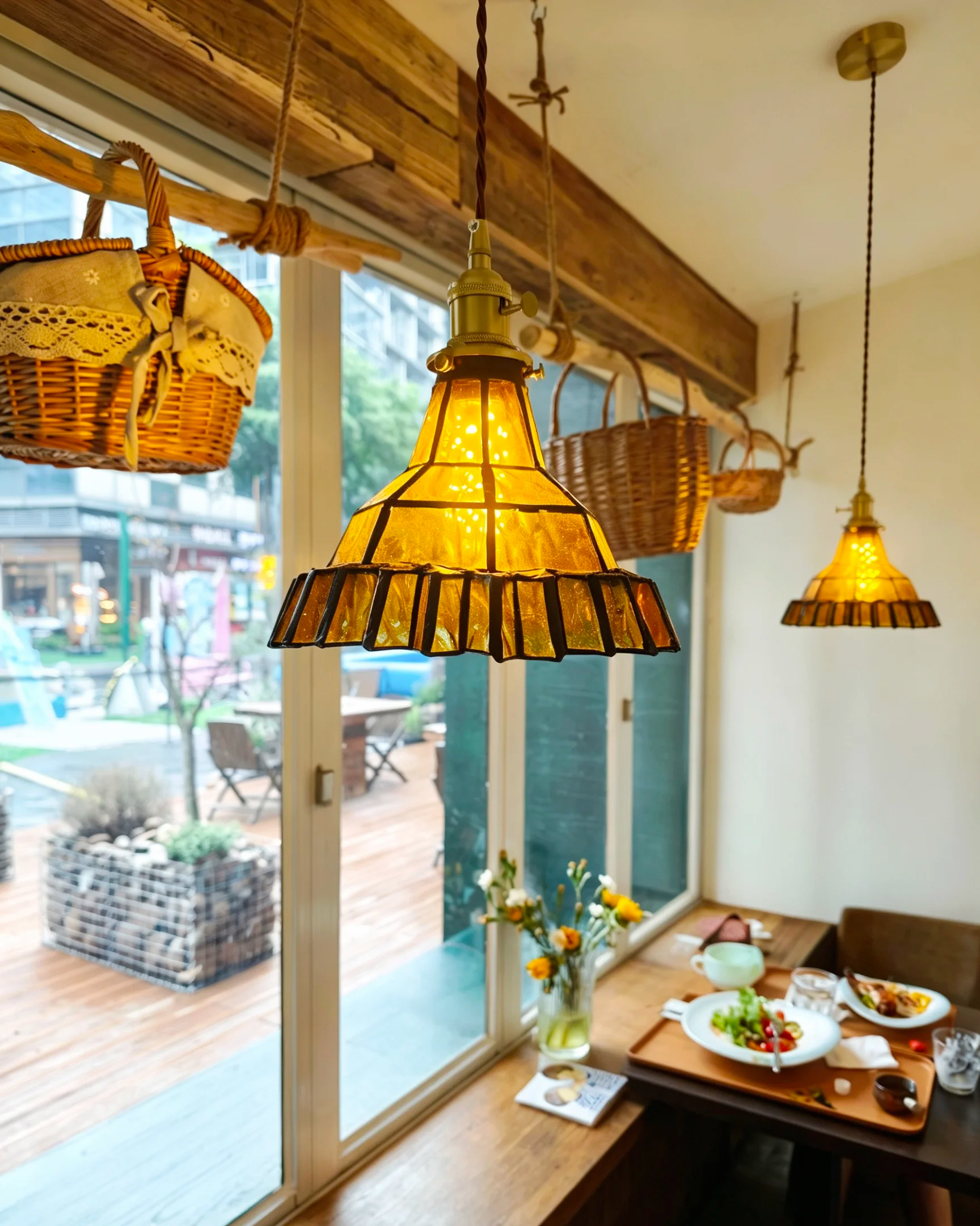 Campanilla Glass Pendant Light