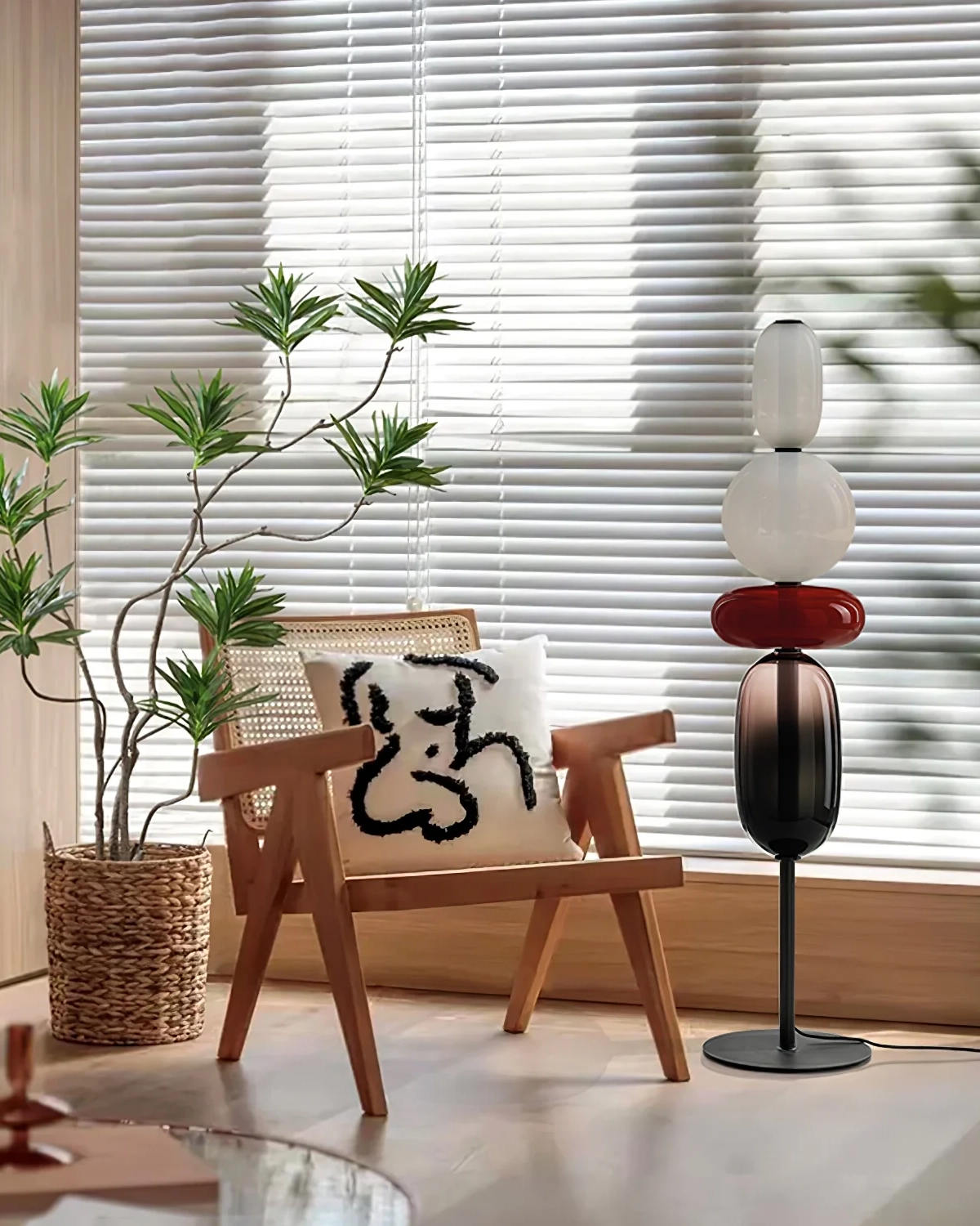 Candied Glass Floor Light