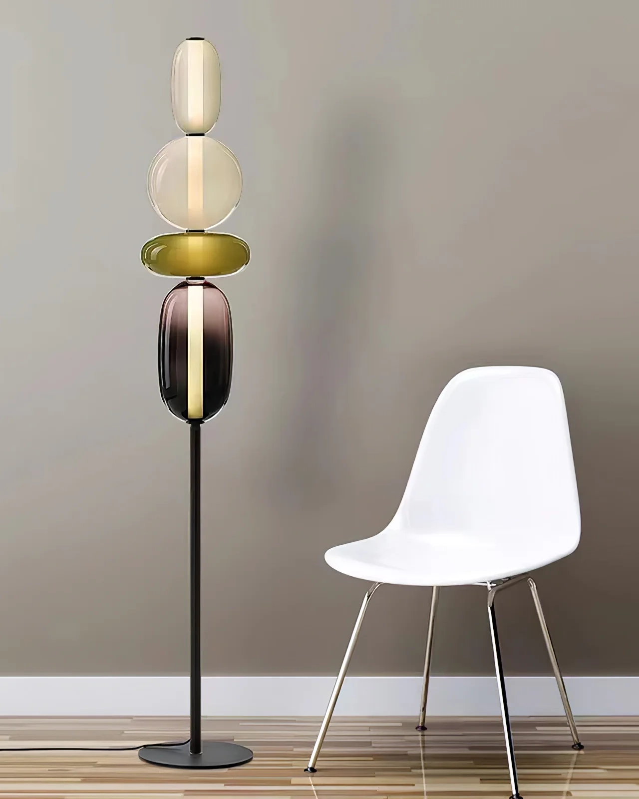 Candied Glass Floor Light