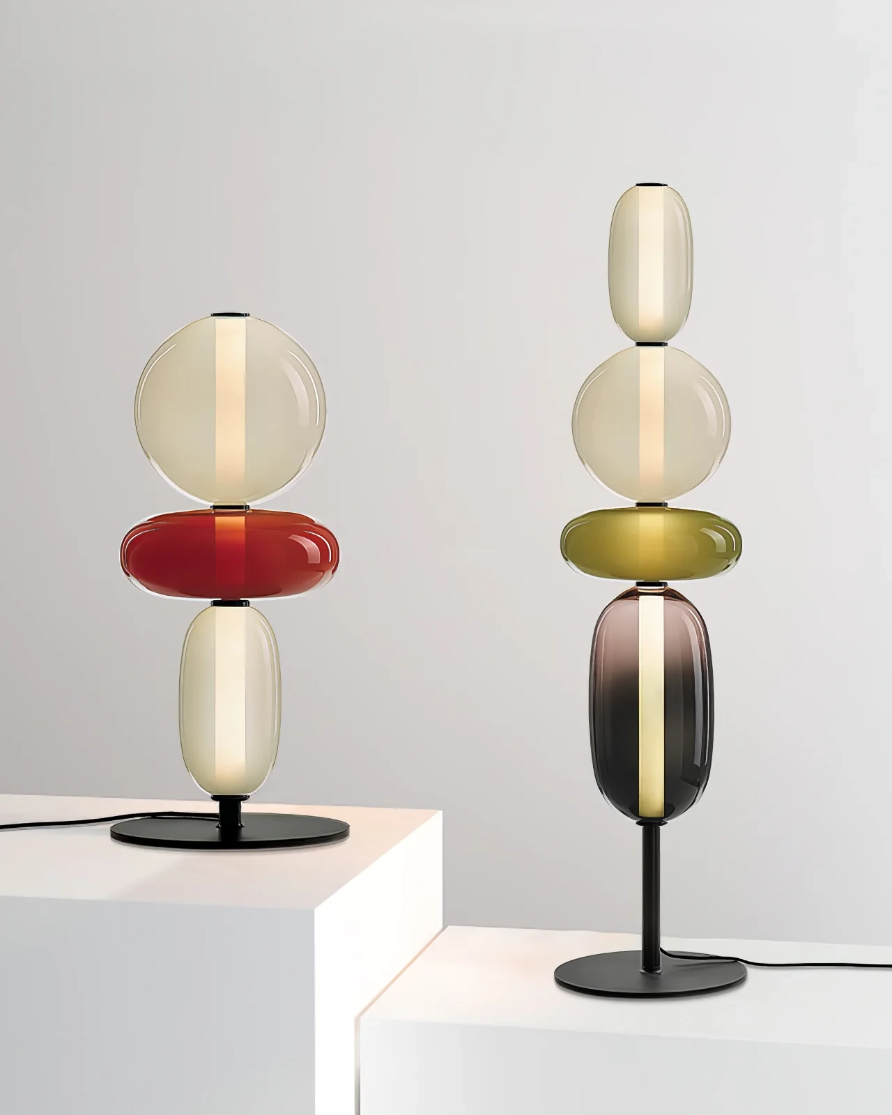 Candied Glass Floor Light