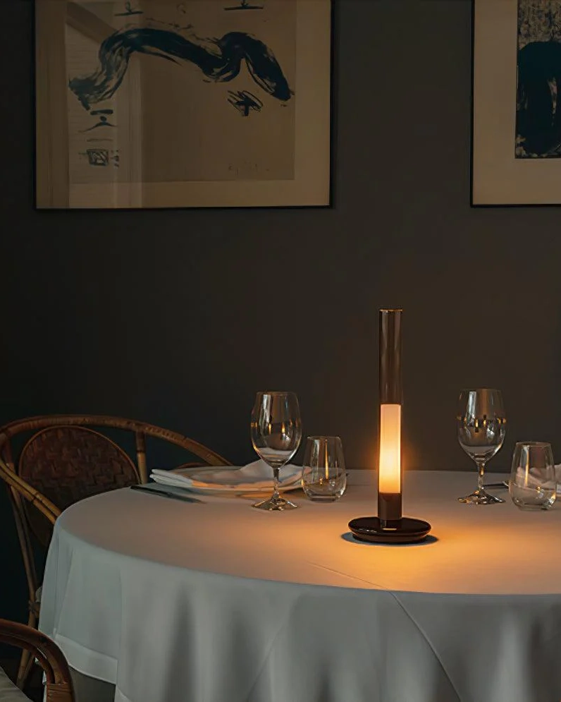 Candlelight Radiance Table Lamp