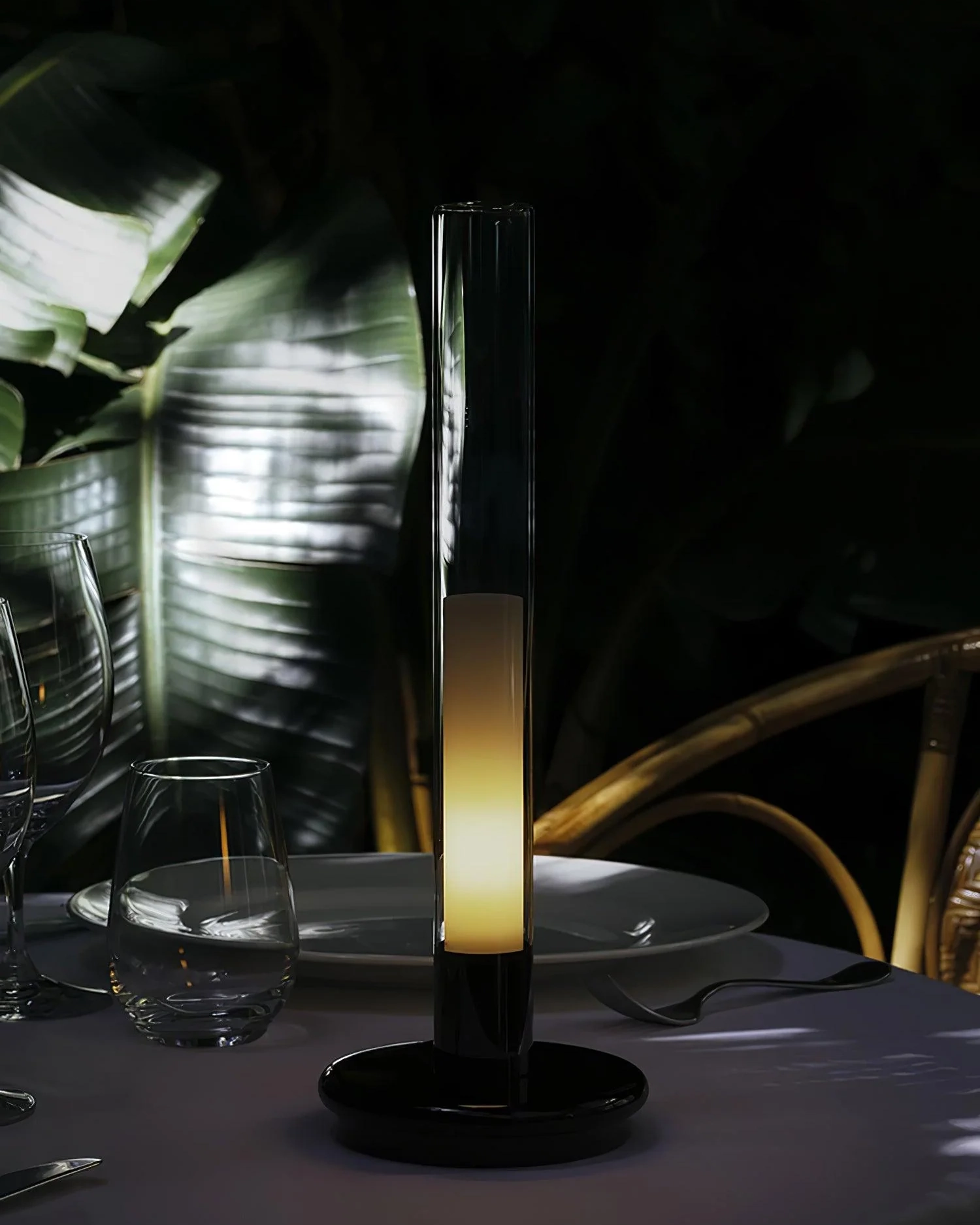 Candlelight Radiance Table Lamp