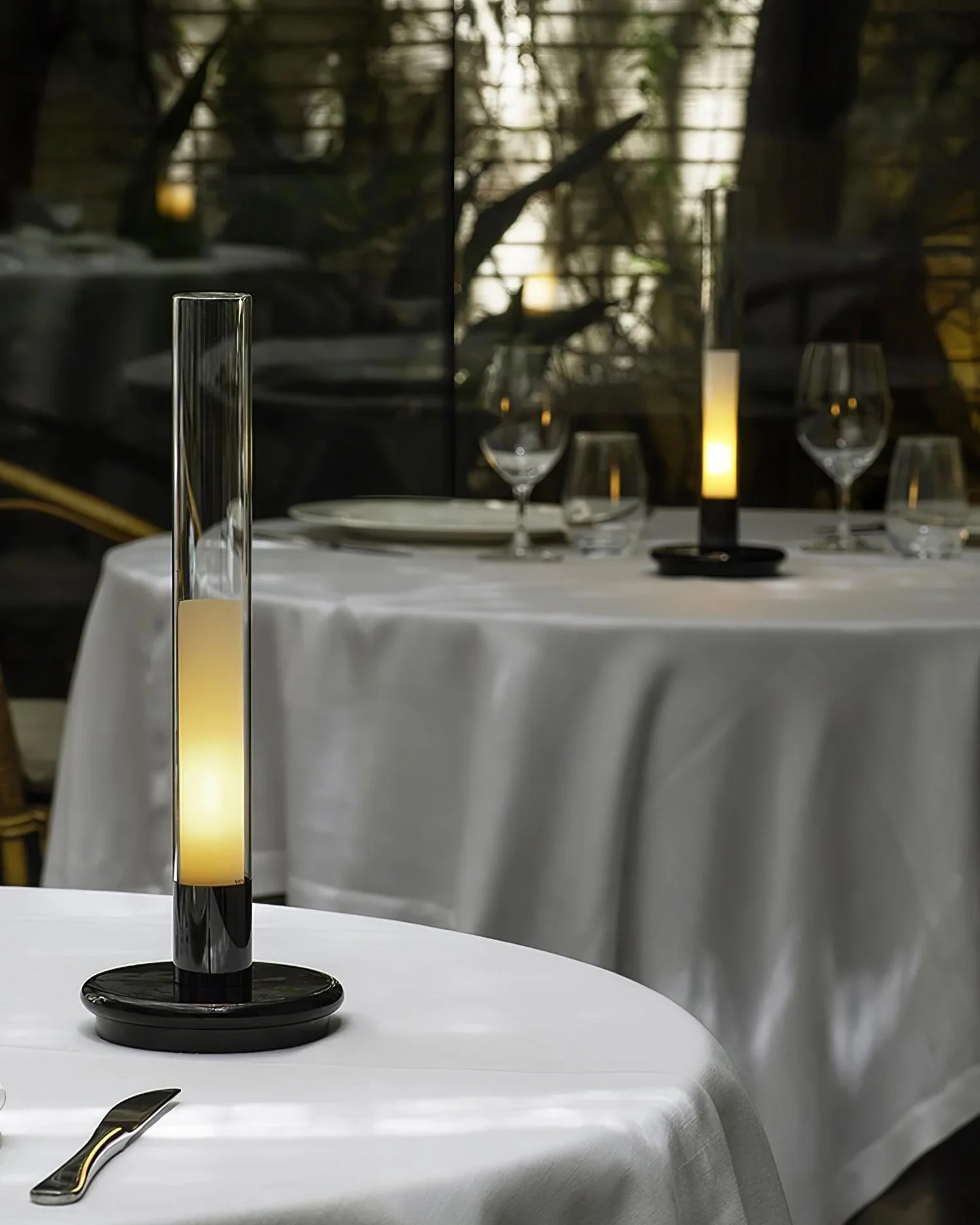Candlelight Radiance Table Lamp
