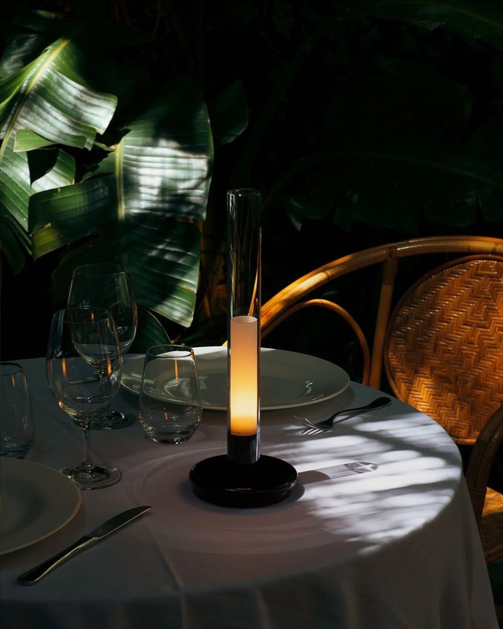 Candlelight Radiance Table Lamp