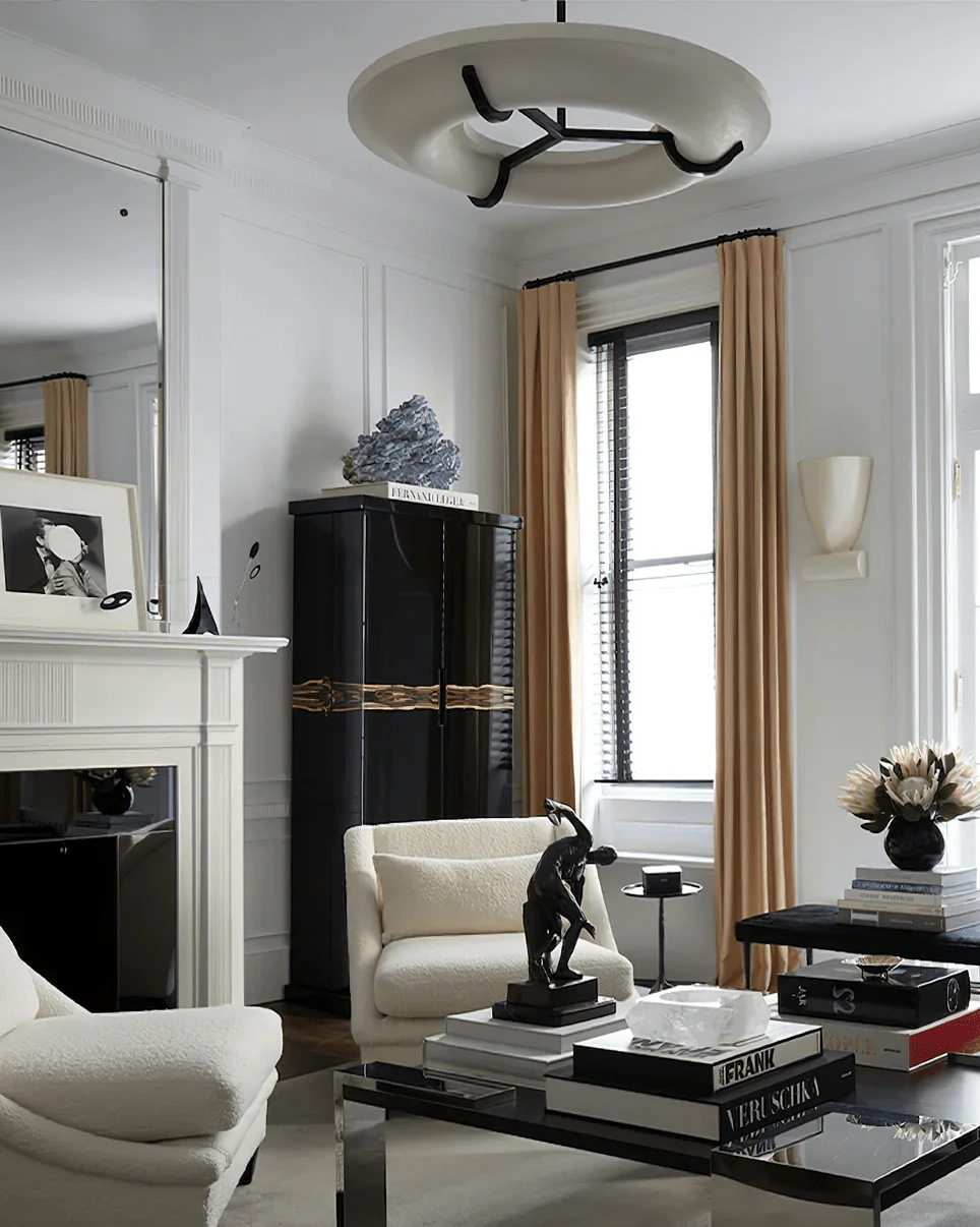 Carve Alabaster Pendant Light