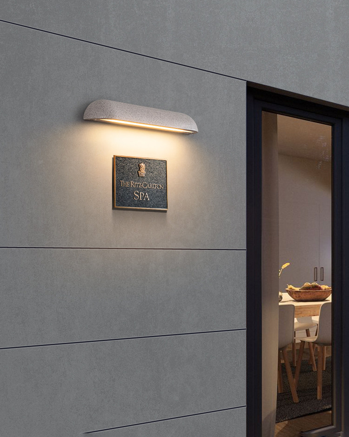 Castlight Concrete Outdoor Wall Light