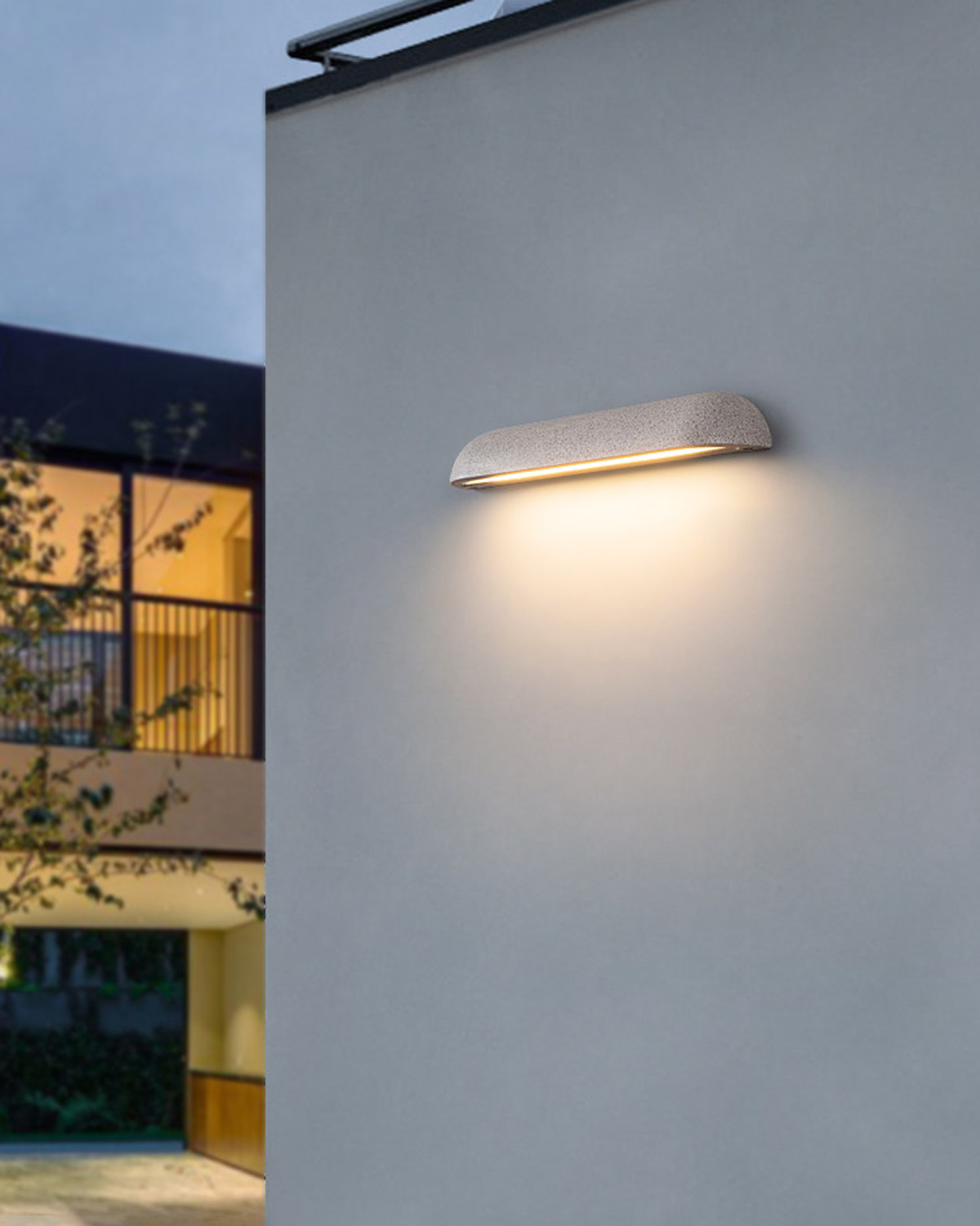 Castlight Concrete Outdoor Wall Light