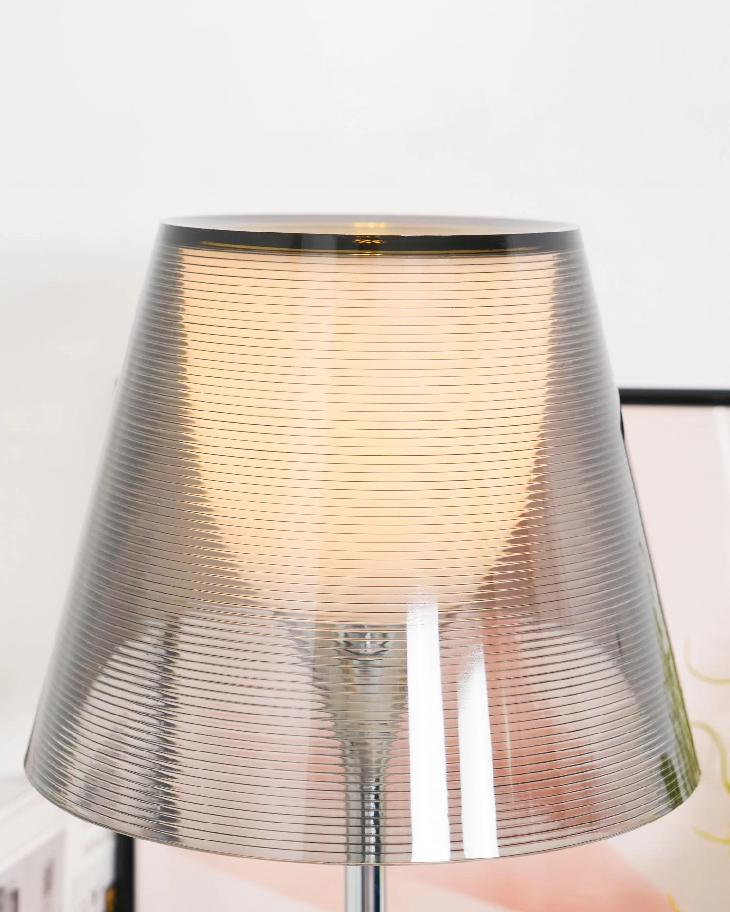 Chrome Prism Table Lamp