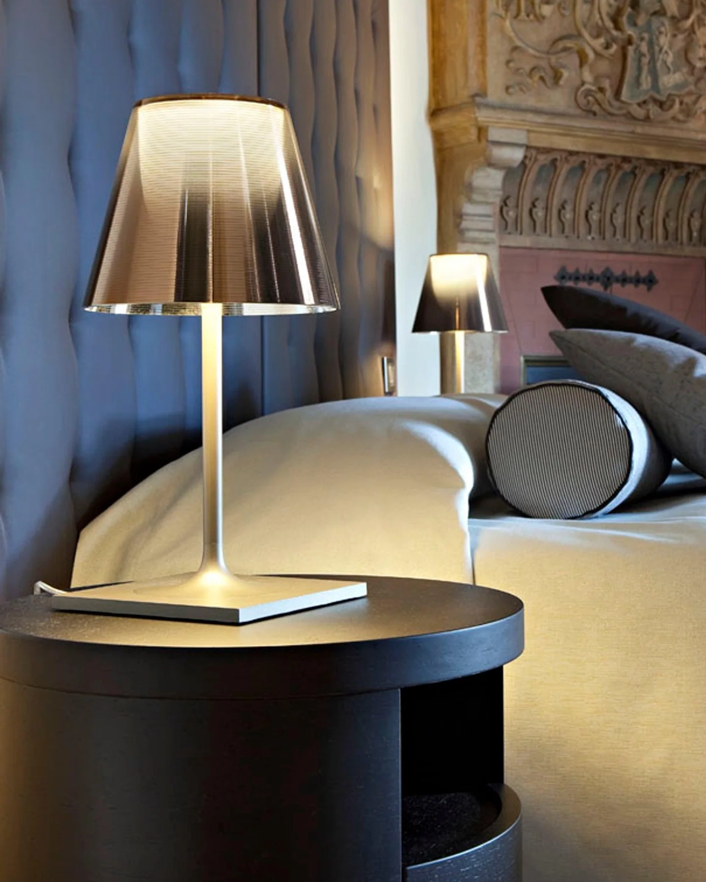 Chrome Prism Table Lamp