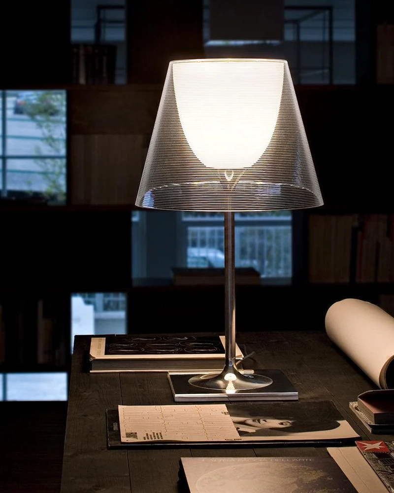 Chrome Prism Table Lamp