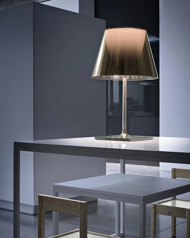 Chrome Prism Table Lamp