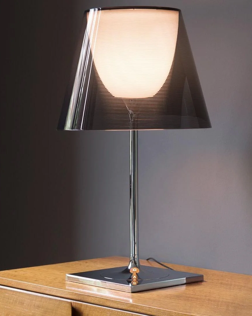 Chrome Prism Table Lamp