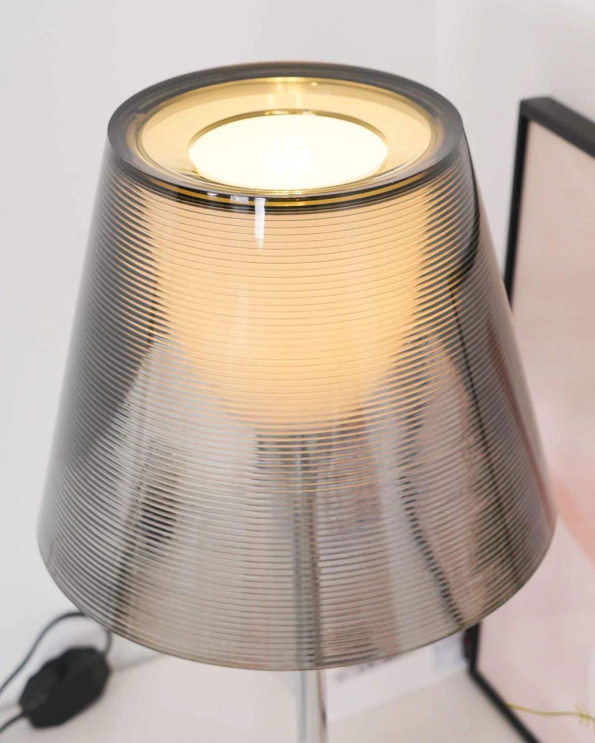 Chrome Prism Table Lamp