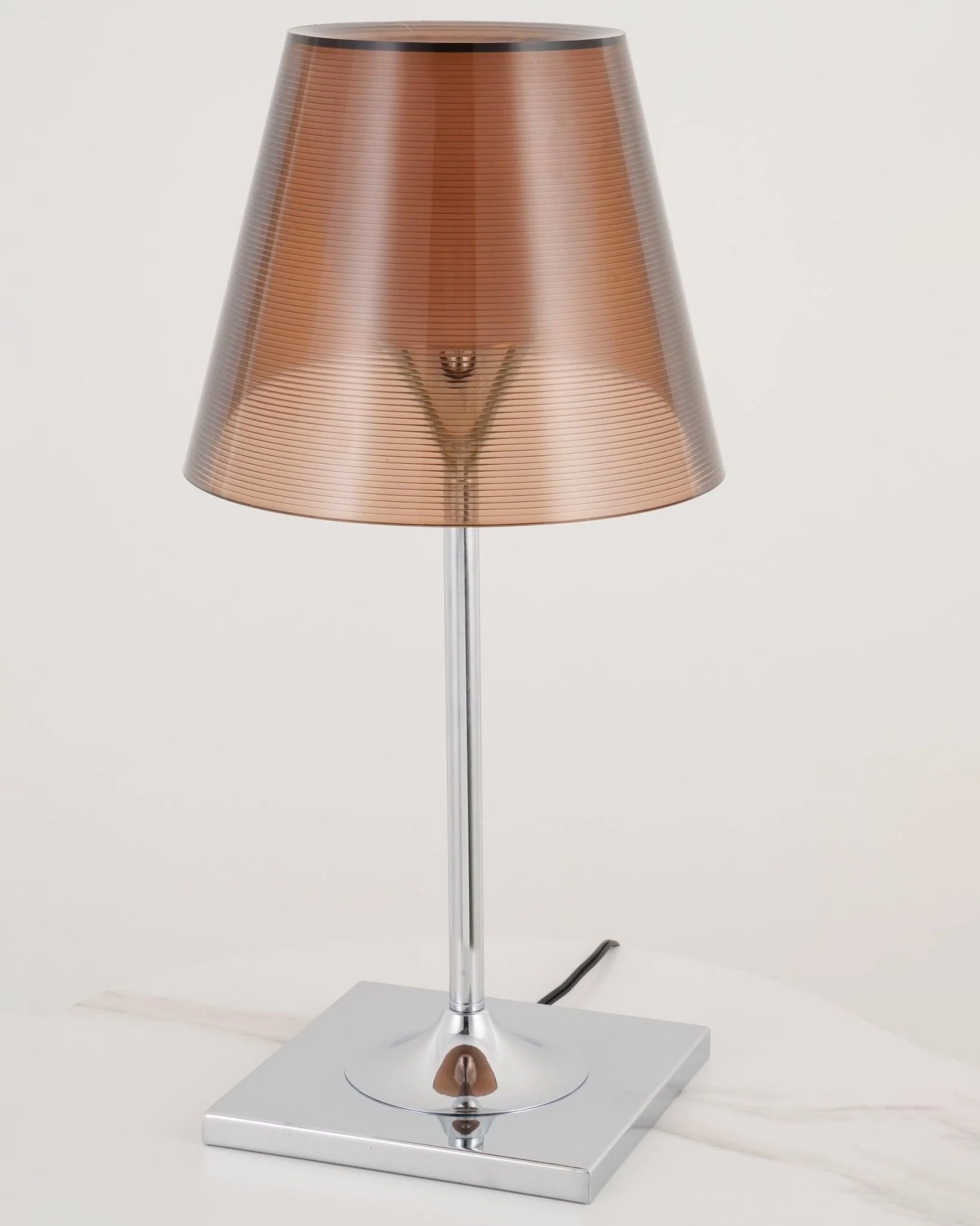 Chrome Prism Table Lamp