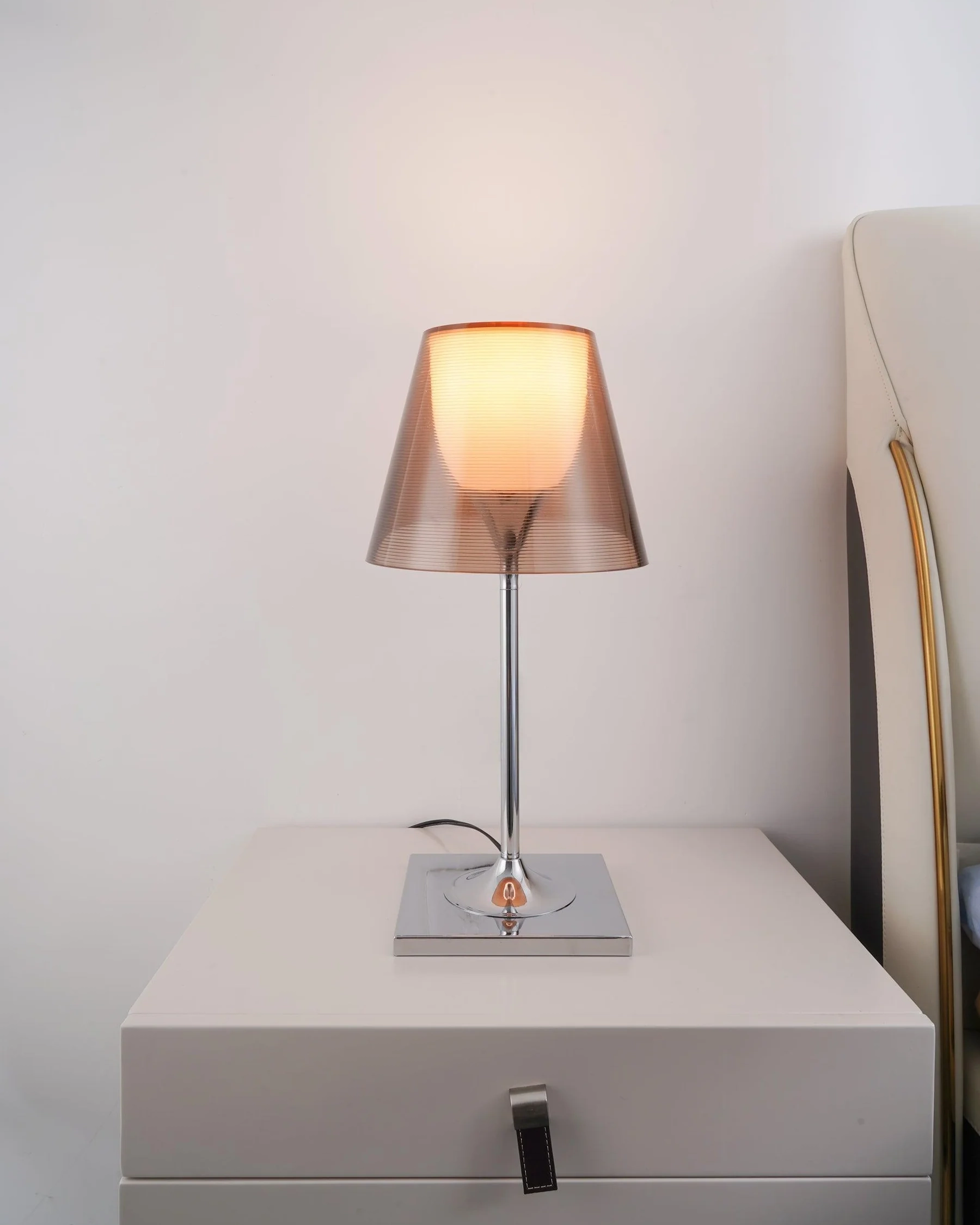 Chrome Prism Table Lamp