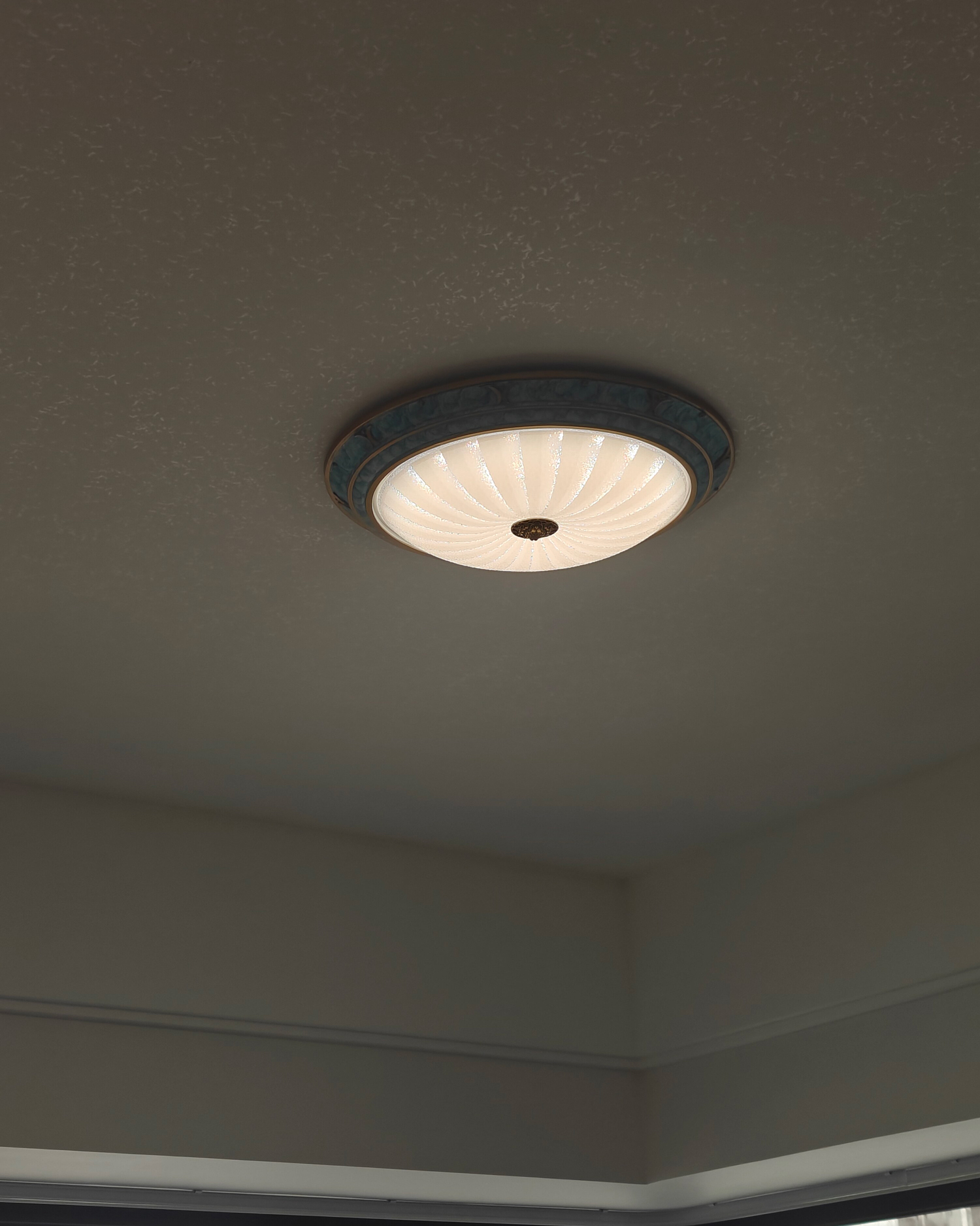 Clair de Lune Glass Ceiling Light