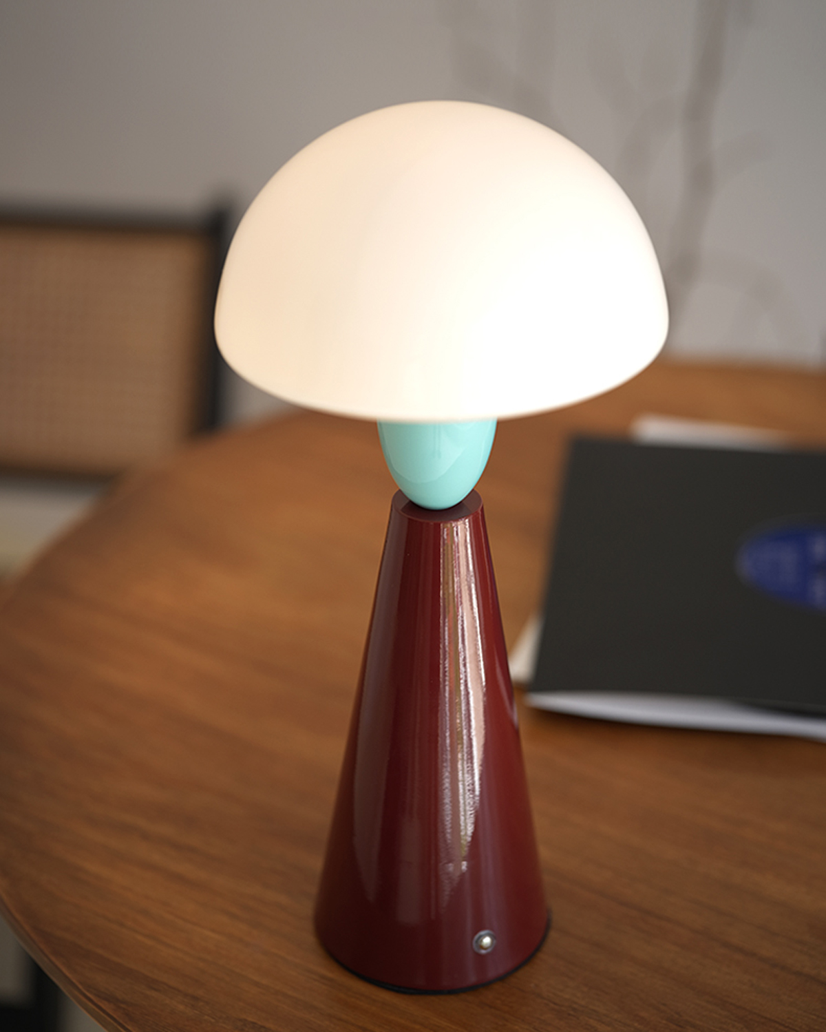 Color Pop Mushroom Table Lamp