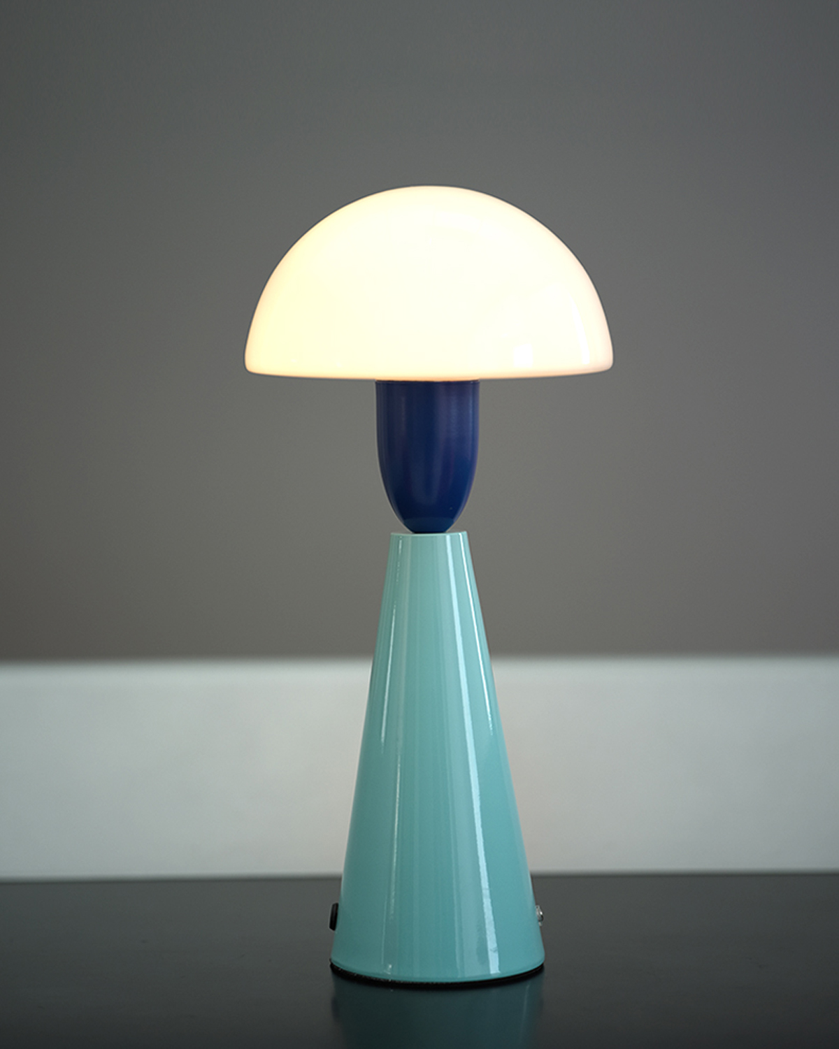 Color Pop Mushroom Table Lamp